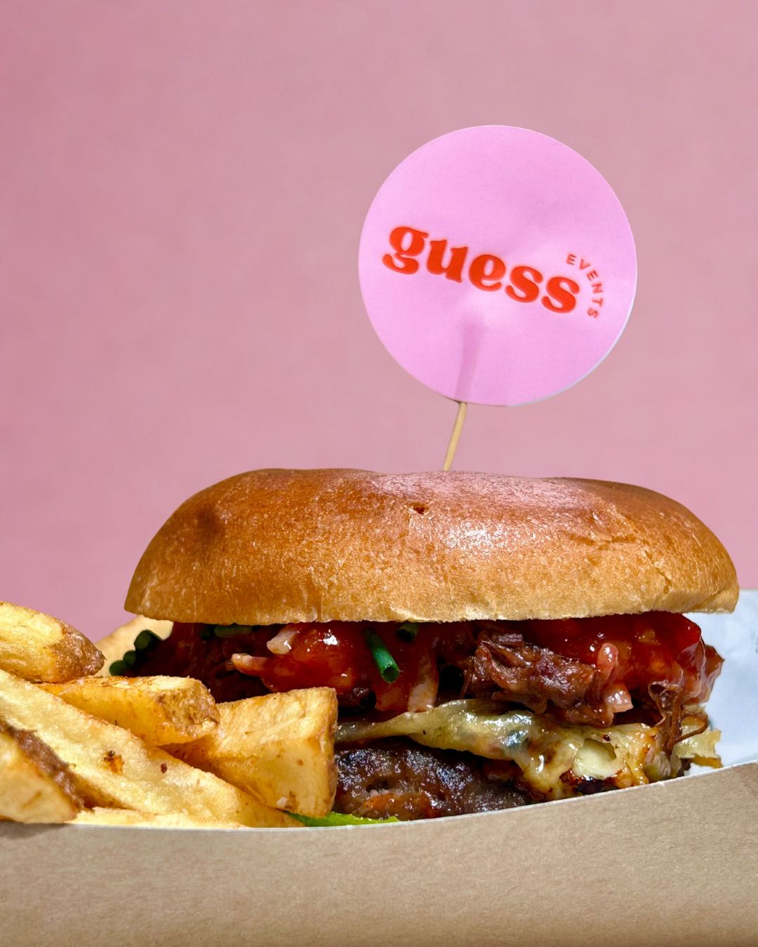 Crafted burger and seasoned fries. Mobile food bar, Street food,  Serving North Devon, Devon, Cornwall and the South West of England. Wedding catering, Event catering, North Devon Caterer, Barnstaple Caterer, Bideford Caterer,Outside Catering, Party 