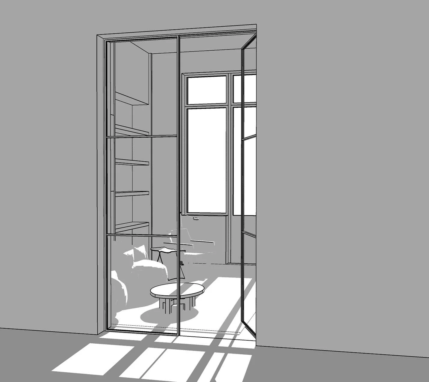 Playing with volumes, textures, and natural light &mdash;
here&rsquo;s a sneak peek of a project I&rsquo;m currently working on, shown through 6 3D visuals.
Minimalist, warm, timeless.
Can&rsquo;t wait to see it come to life and share more with you s