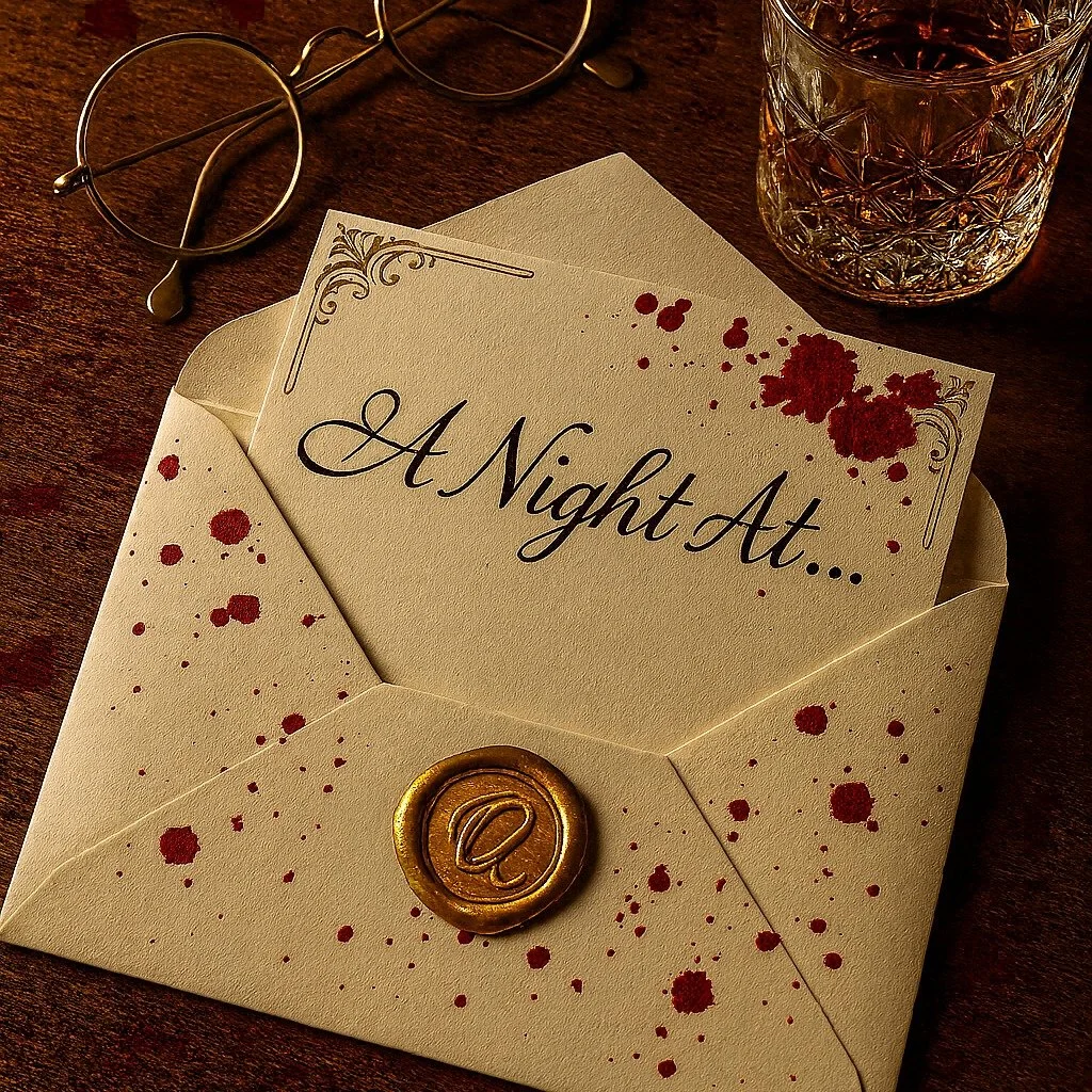 Have you ever wanted to be a suspect in a thrilling, glamorous, and immersive murder mystery?

Welcome to 𝑨 𝑵𝒊𝒈𝒉𝒕 𝑨𝒕&hellip; - where intrigue and sophistication intertwine!

Set in the glory days of the twentieth century, our original stories