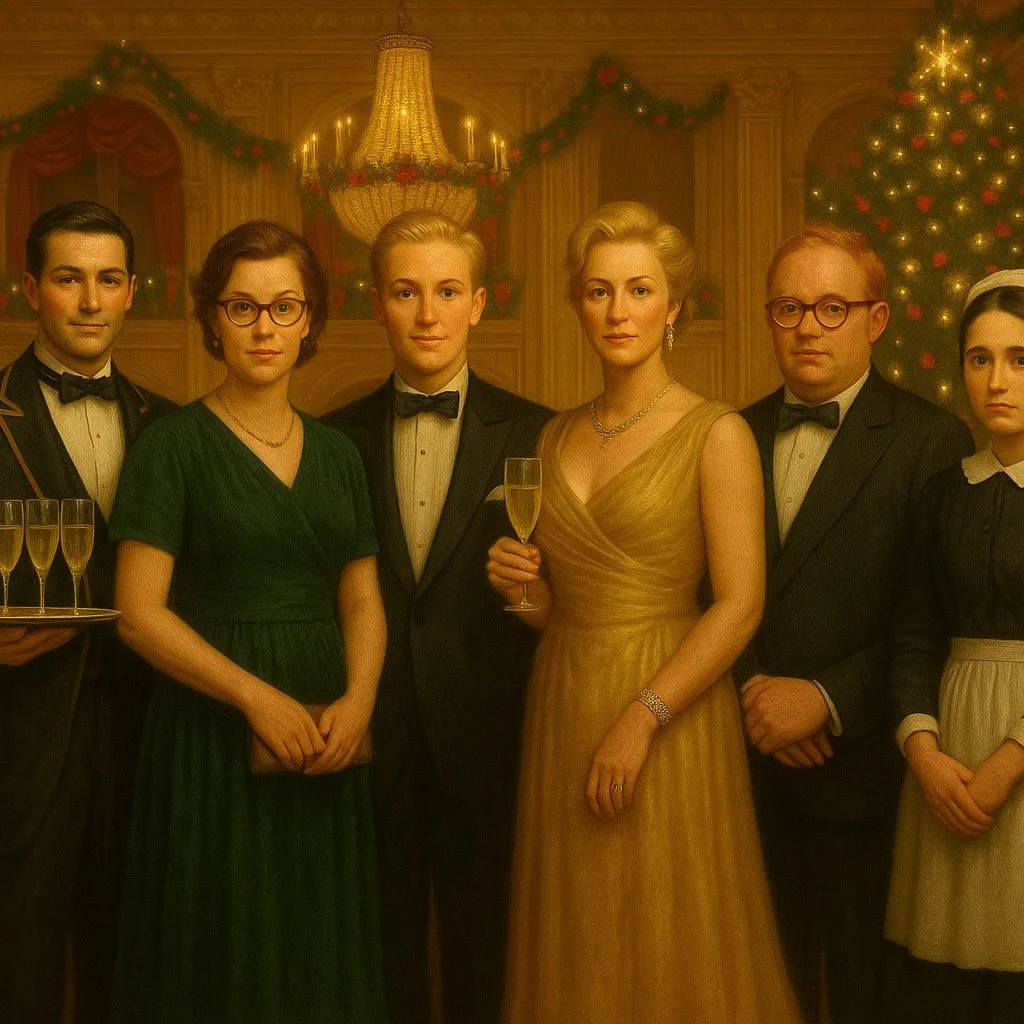 Are you looking to host a Christmas event with a difference? 

If so, look no further than A Night At The Yuletide Ball: A Murder Mystery.

Set in 1938, this murder mystery caters for 5-6 guests. Visit our website to find out more about this enthrall