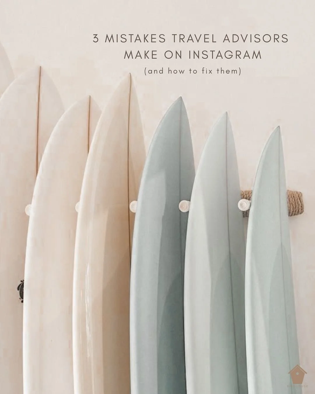 Luxury marketing is all about intention &mdash; and the same goes for your social media.

Here are 3 mistakes I see travel advisors make all the time (and how to fix them):
1️⃣ Posting without a clear strategy
2️⃣ Inconsistent visuals or messaging
3️