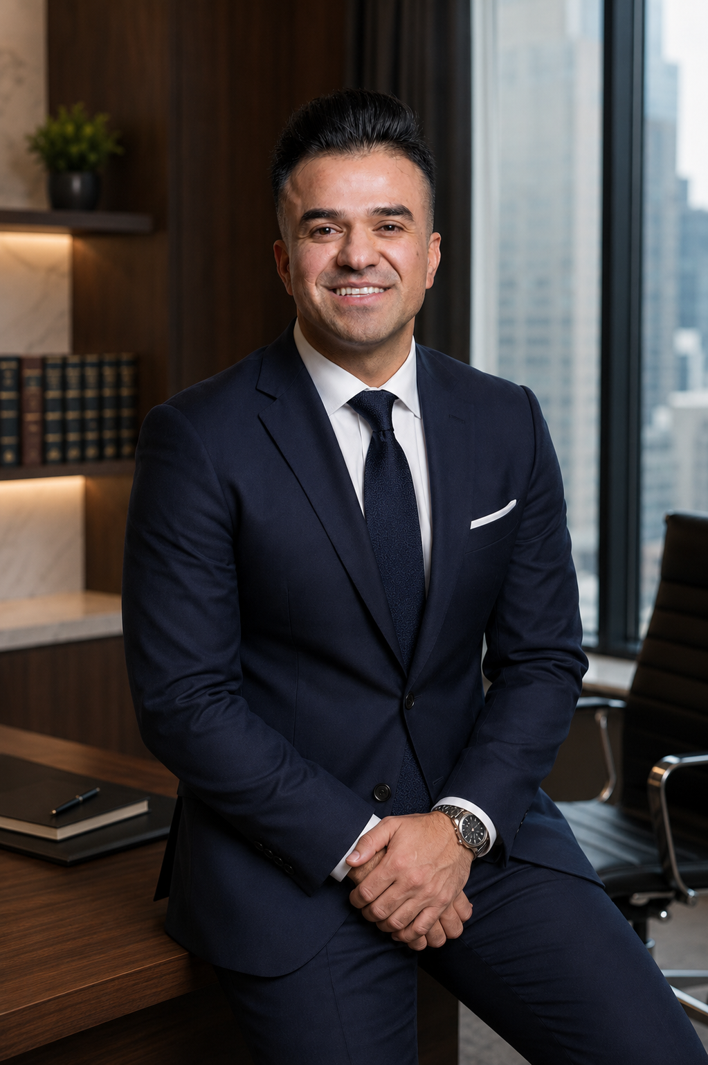 Ahmed Jamaluddin, Associate lawyer of LEGALLY BUILT Calgary, Canada construction law.