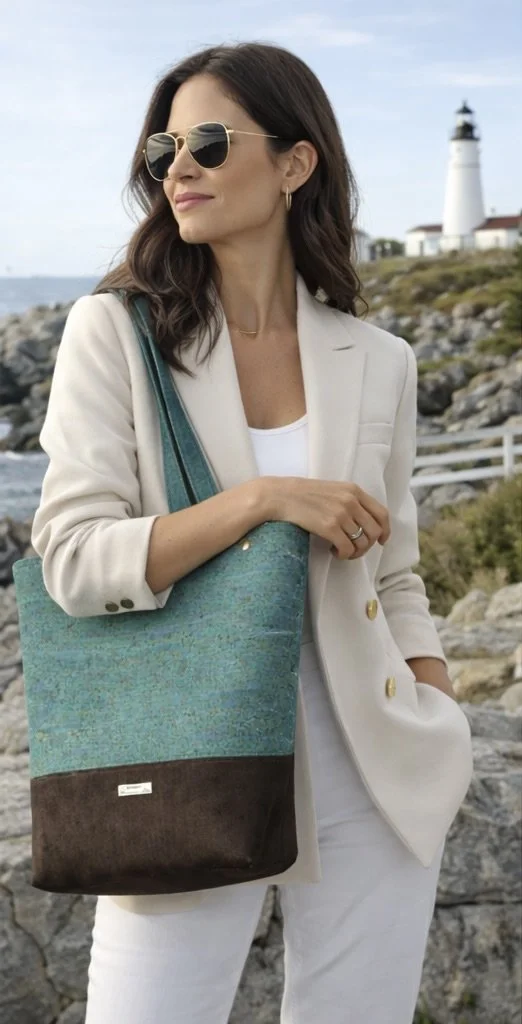 The Atlantic Tote - Classic - Sea Glass Teal