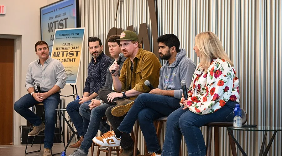 CMA And Whiskey Jam Host Inaugural Artist Academy For Emerging Artists