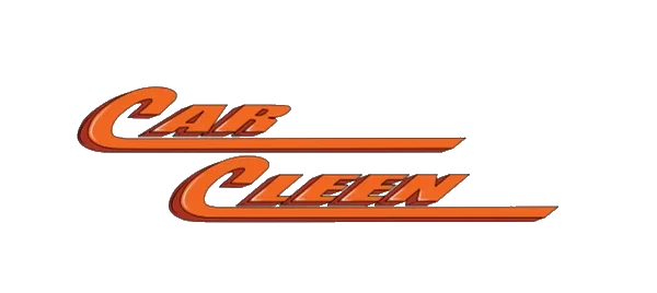 Logo of Car Clean with stylized orange and black text.