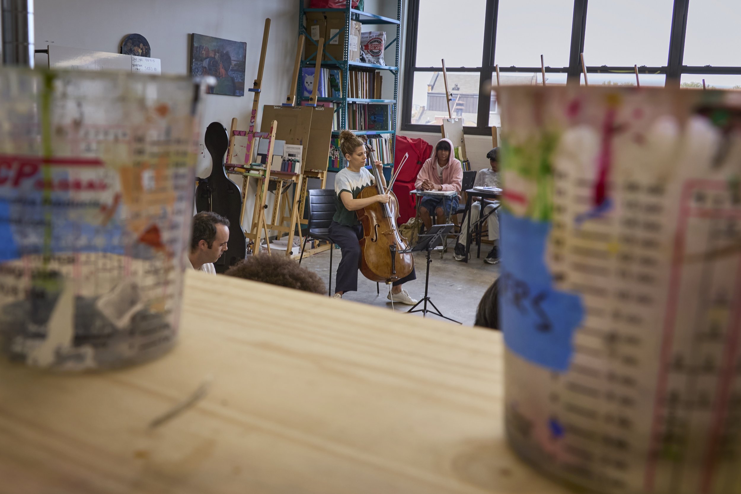 Workshop at USDAN Summer Camp for the Arts