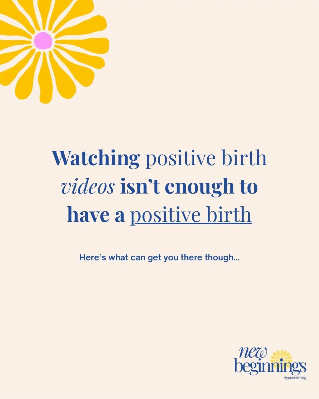 Having a PHENOMENAL birth experience starts with a decision to actually remember you&rsquo;re pregnant and not rush through it like it&rsquo;s another thing on your to do list. 

Work can wait. 
Your baby can&rsquo;t. 

NEW pregnancy relaxation class