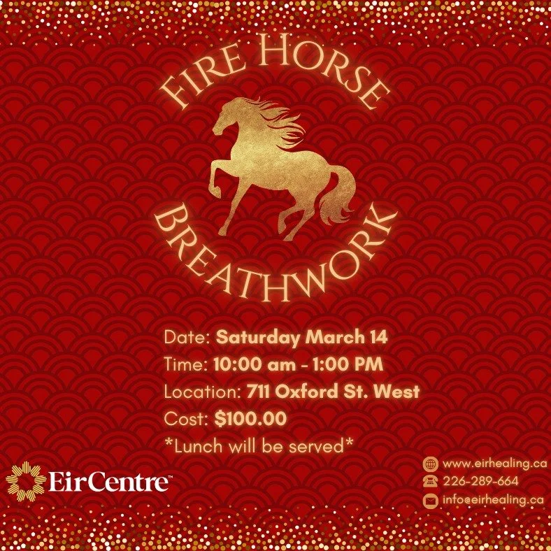 What if the reset you need is just one breath away?!

Join us March 14 at Eir Centre for a guided breathwork session designed to help you slow down, soften, and reconnect with yourself&mdash;no experience required. Just show up and breathe