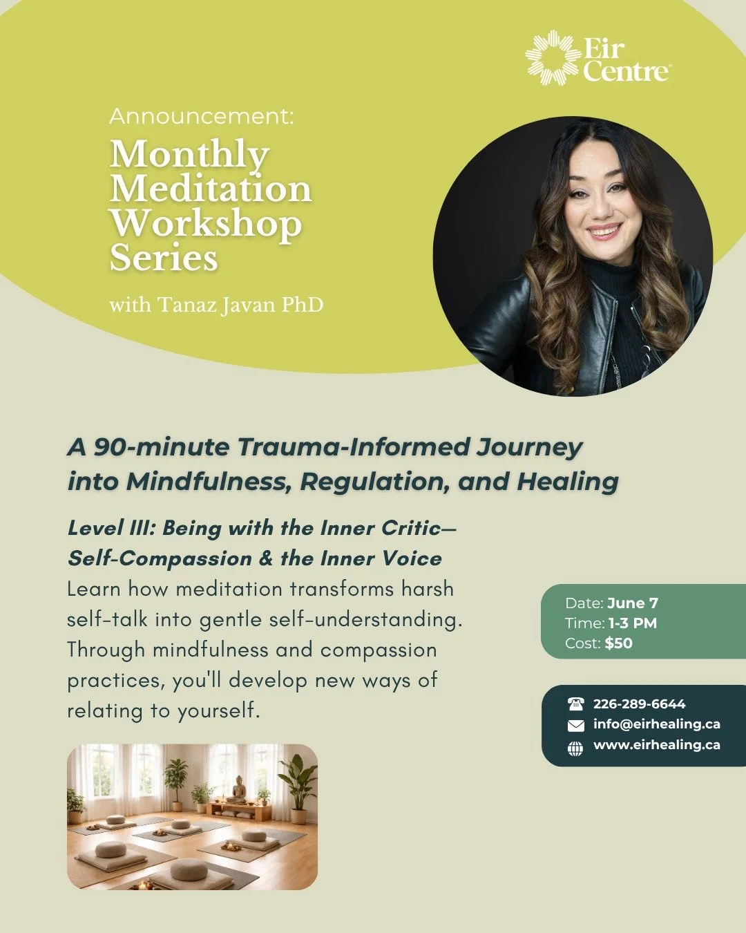 Meditation offers a gentle yet powerful way to support overall wellbeing by calming the nervous system, improving focus, and creating space between thoughts and reactions.

With regular practice, many people experience reduced stress, better emotiona