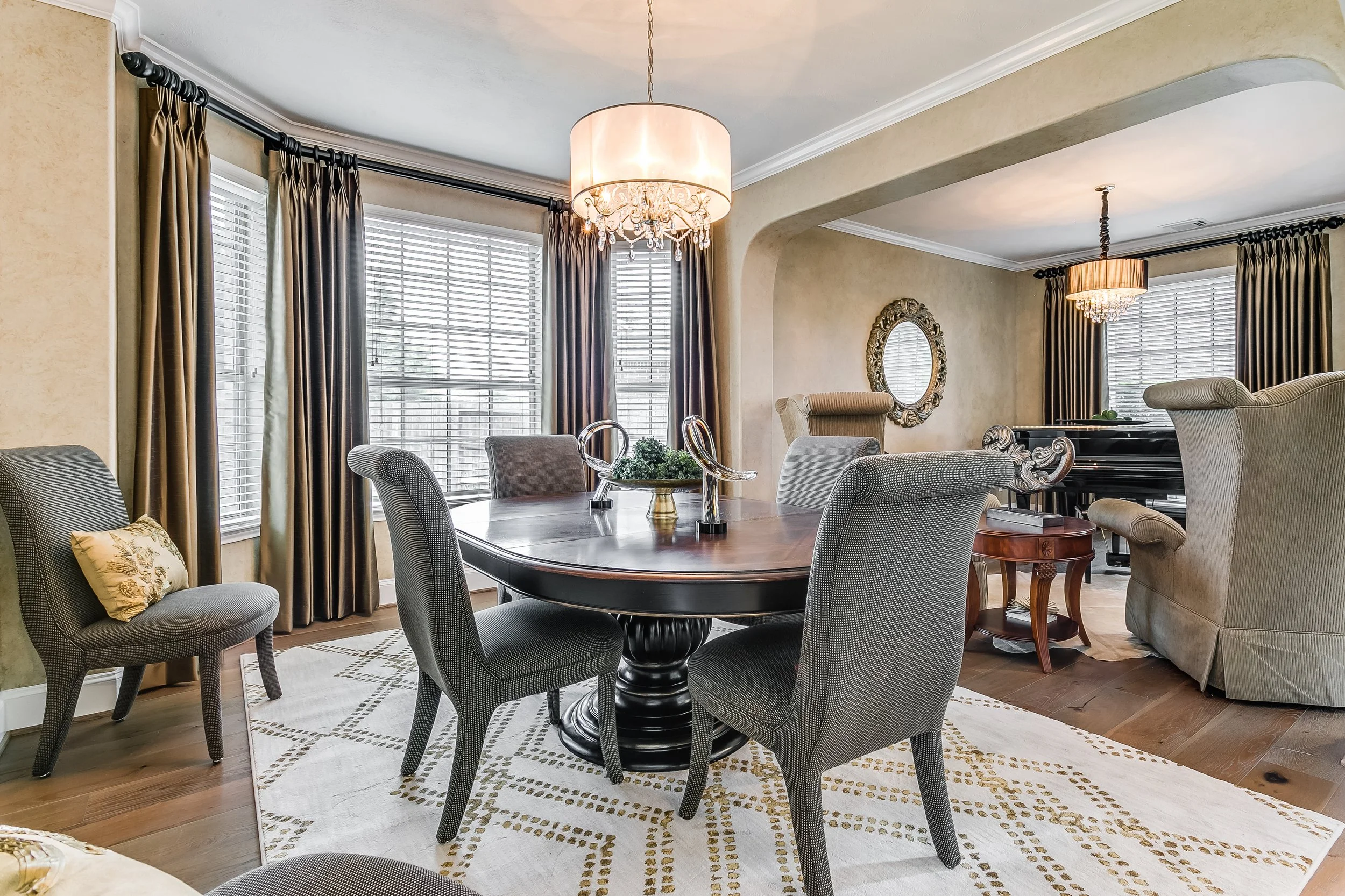 Houston living room interior design