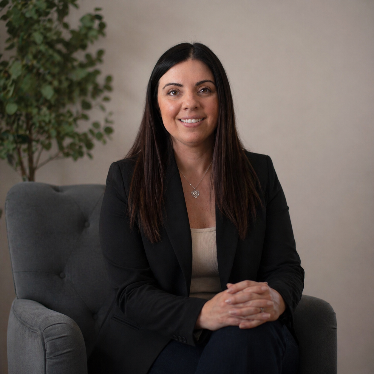 Suzanne Esposito, specialized therapist in North Salem offering pregnancy loss, infertility, maternal mental health, and teen counseling online throughout New York State.