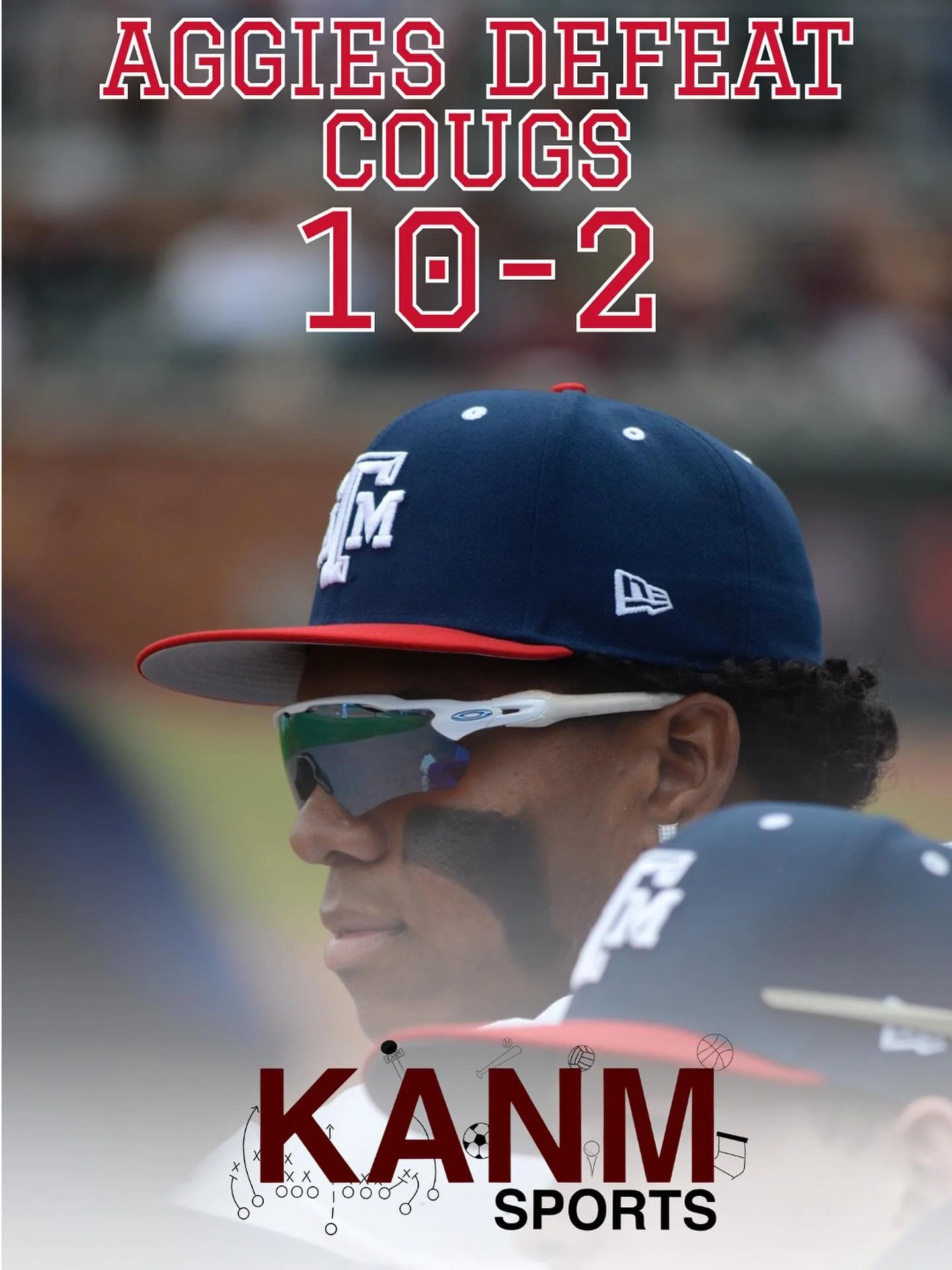 AGS DO IT AGAIN!

A&amp;M Baseball will send Houston home with a 10-2 loss to YOUR Fightin Texas Aggies!