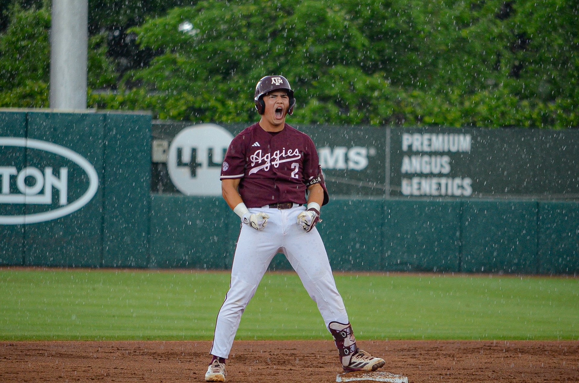 BASEBALL: HEATED RIVALRY GETS A LITTLE TOO SOAKED IN COLLEGE STATION