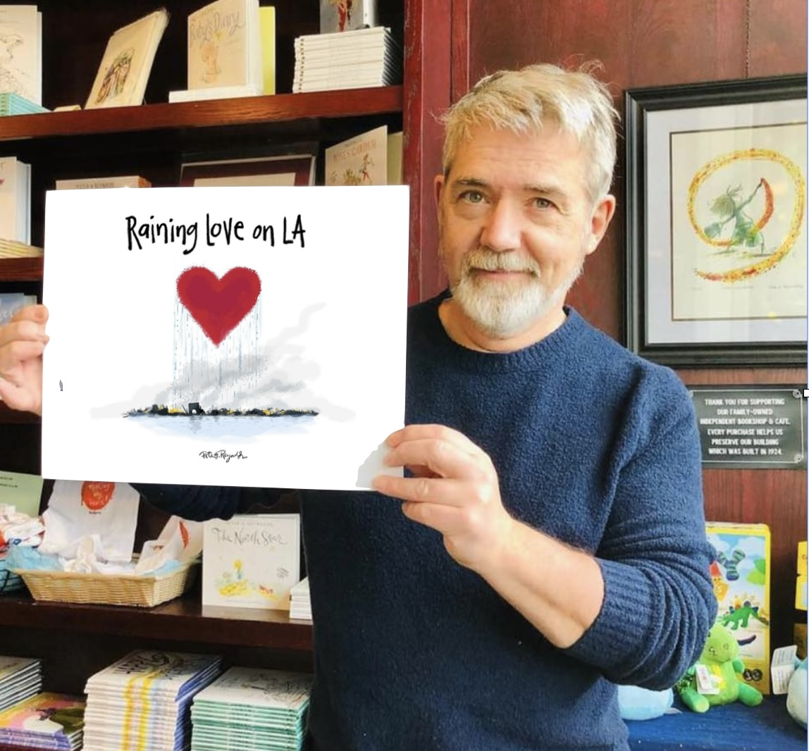 Peter H. Reynolds Visits Los Angeles with a Message of Support and Hope