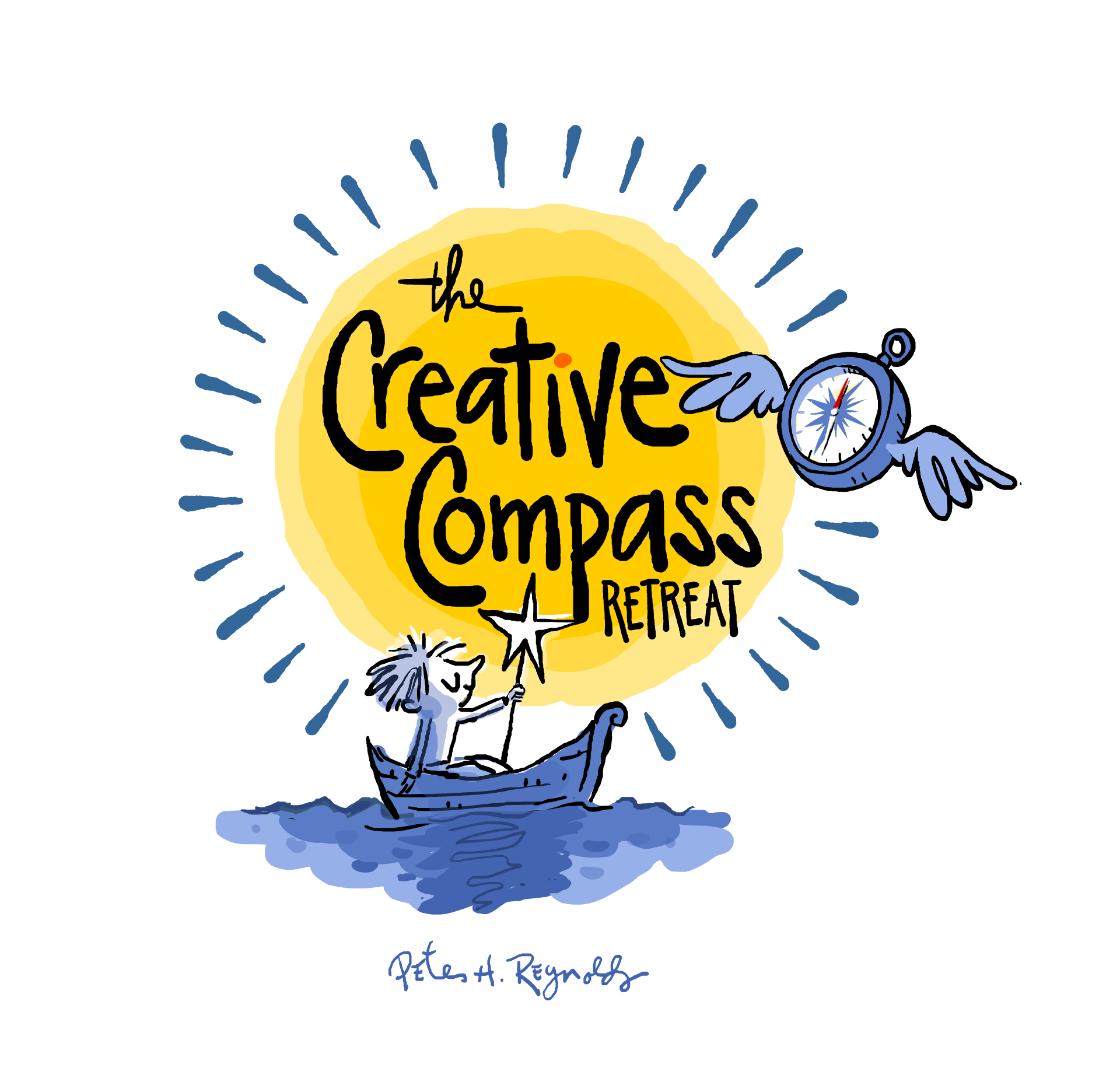 Peter H. Reynolds' Creative Compass Retreat: Summer Edition!