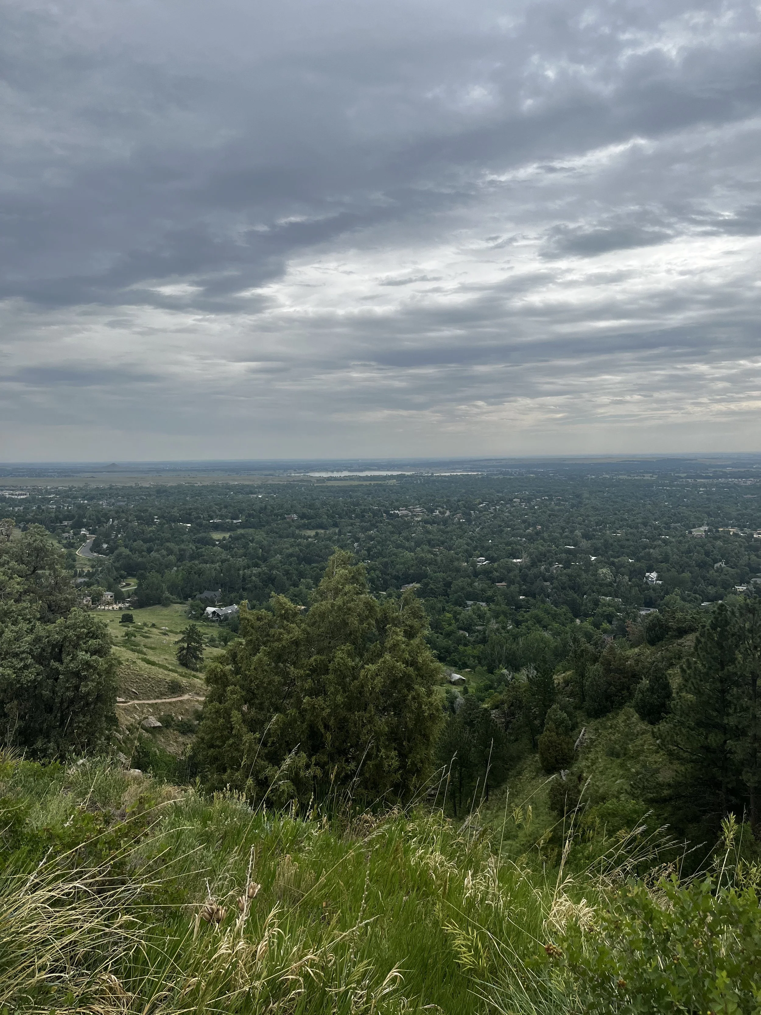 View of Boulder From Mt. Sanitas
