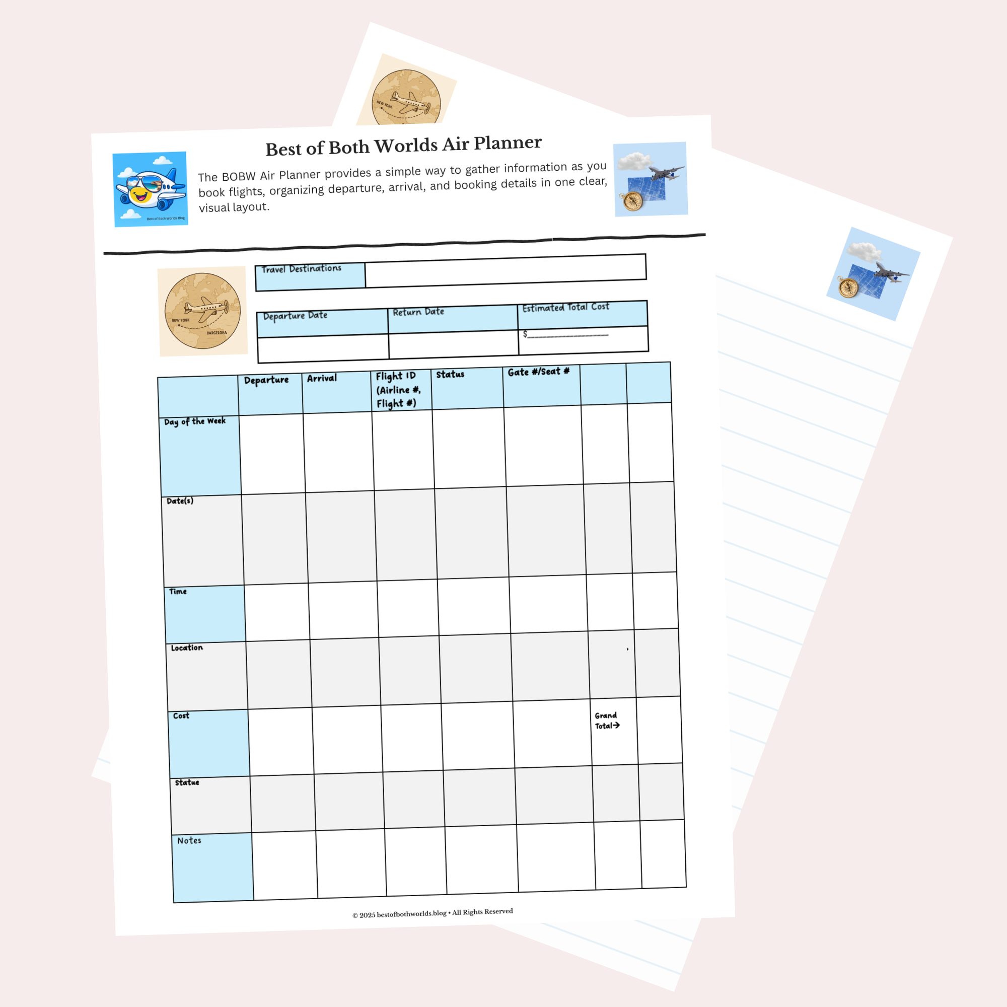 Best of Both Worlds Air Planner