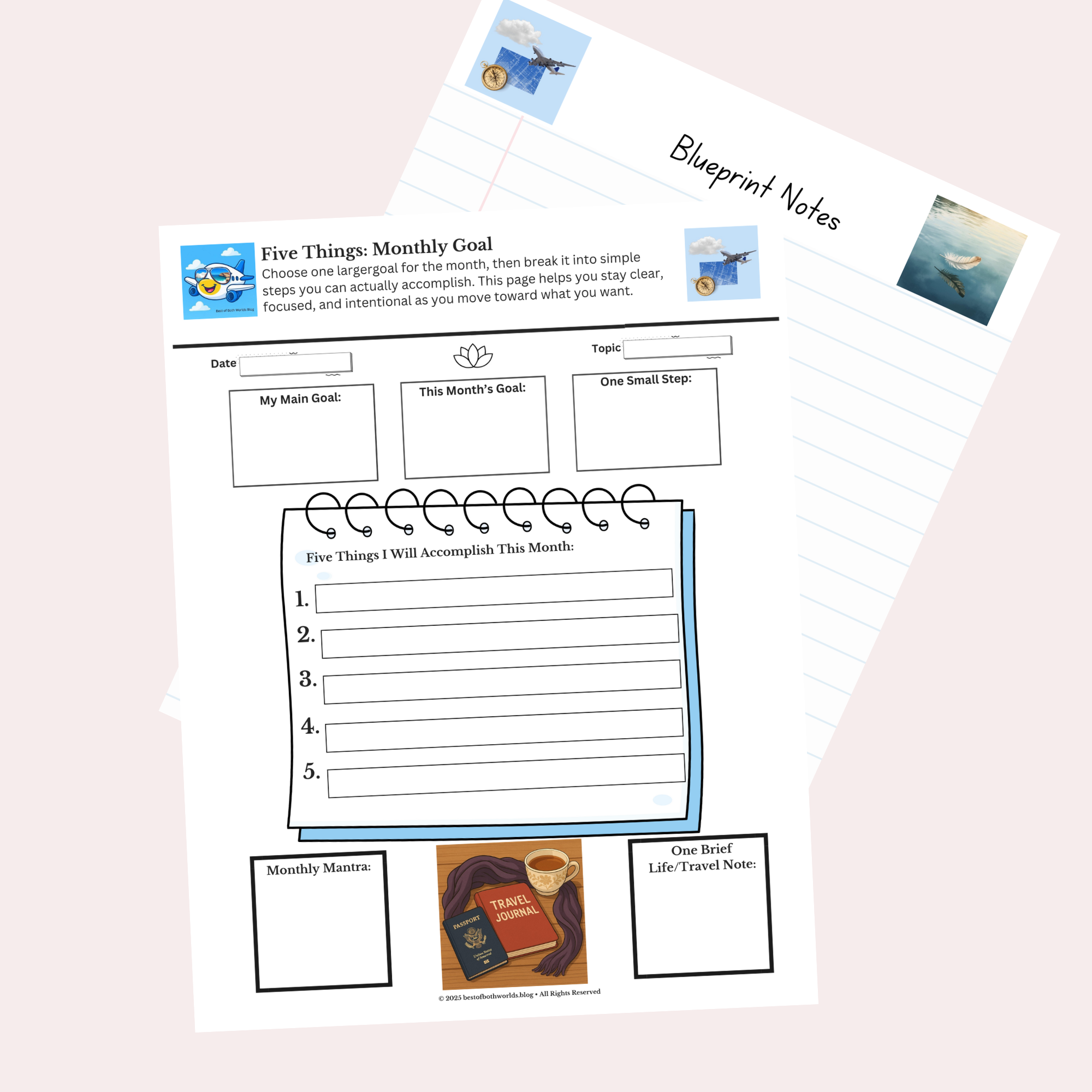 Five Things: Monthly Goal