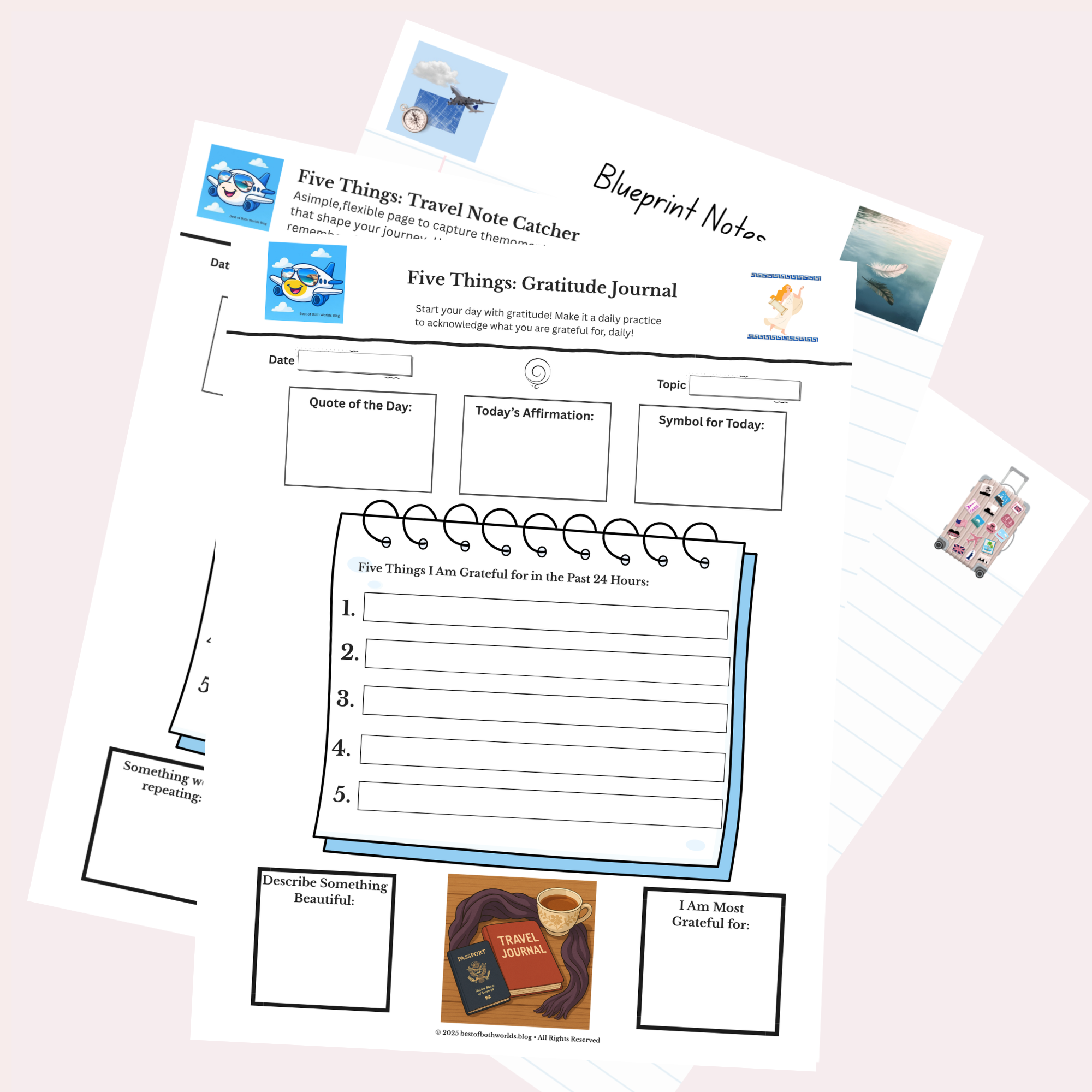 Five Things: Completed Guided Journal Collection