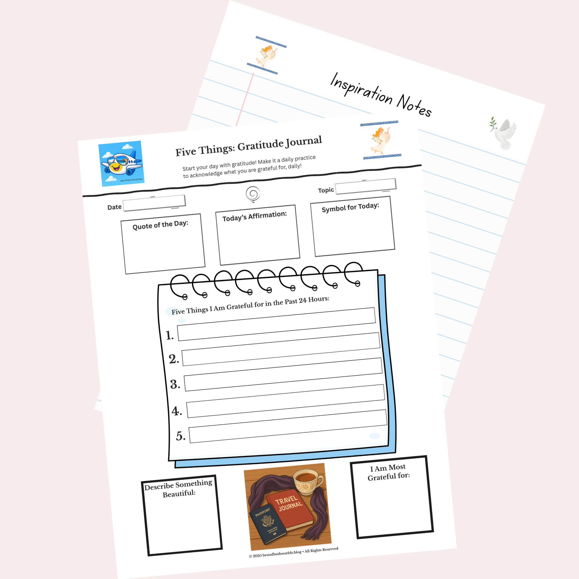 Five Things: Gratitude Journal