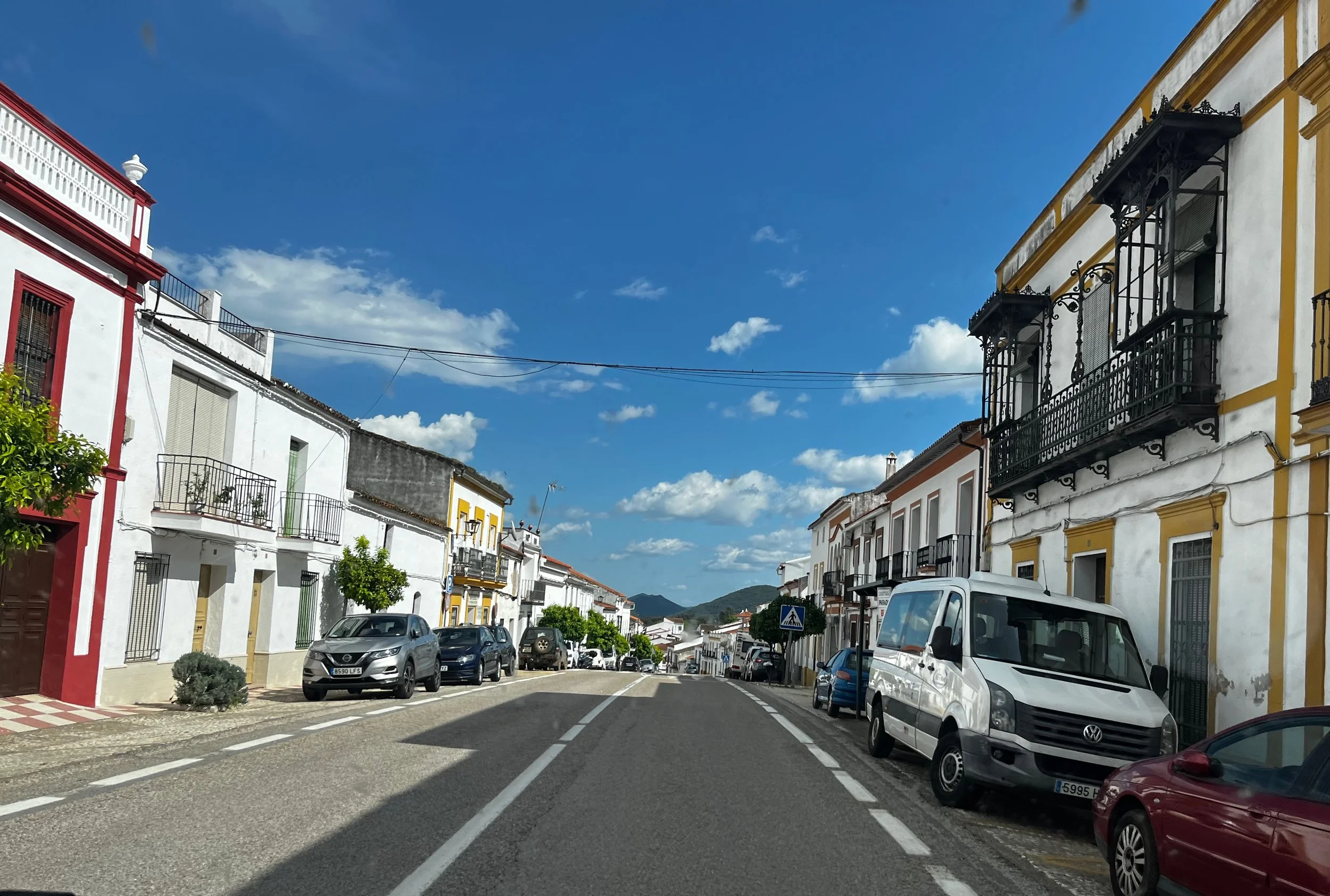 A Village Street in Spain.
