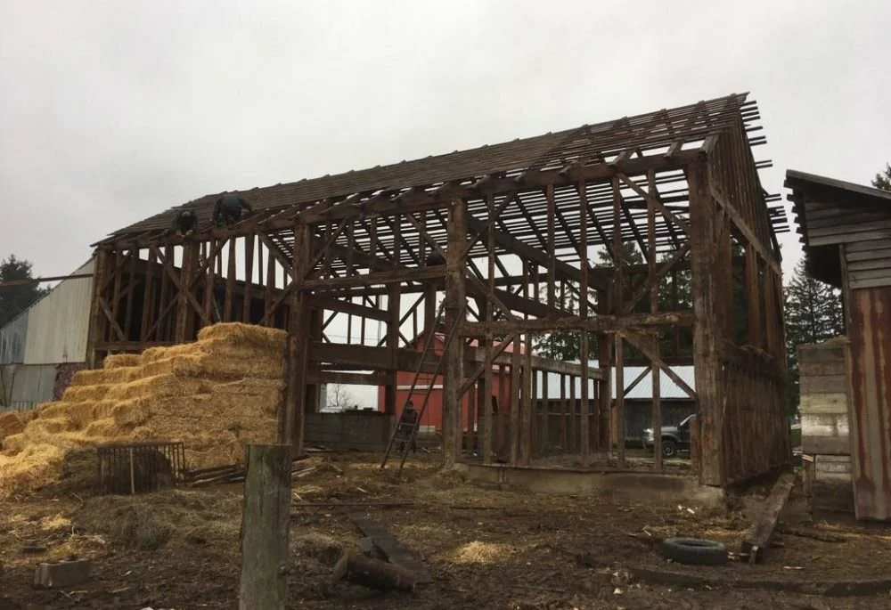 Shaver Barn Frame