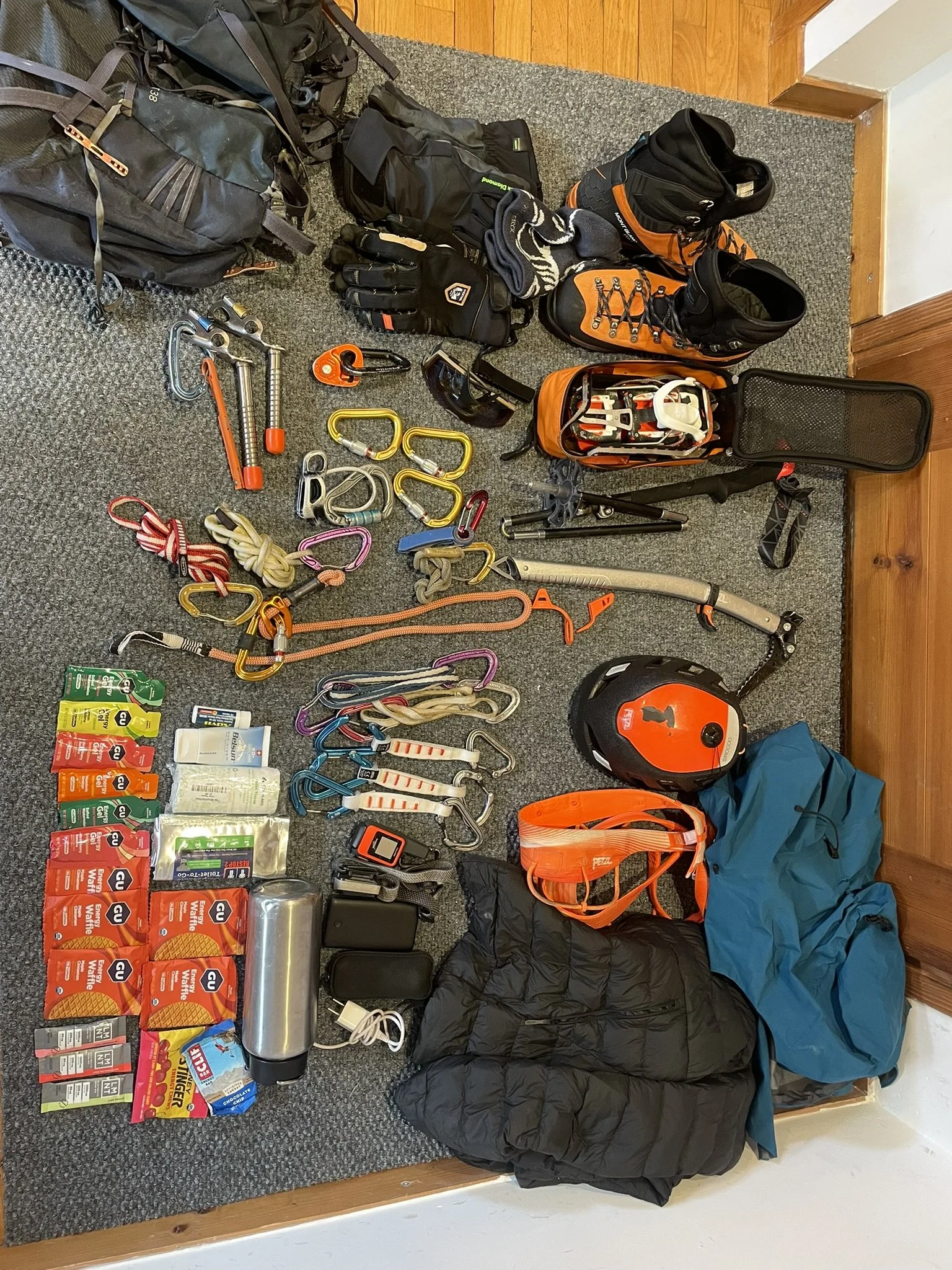 Glacier travel kit