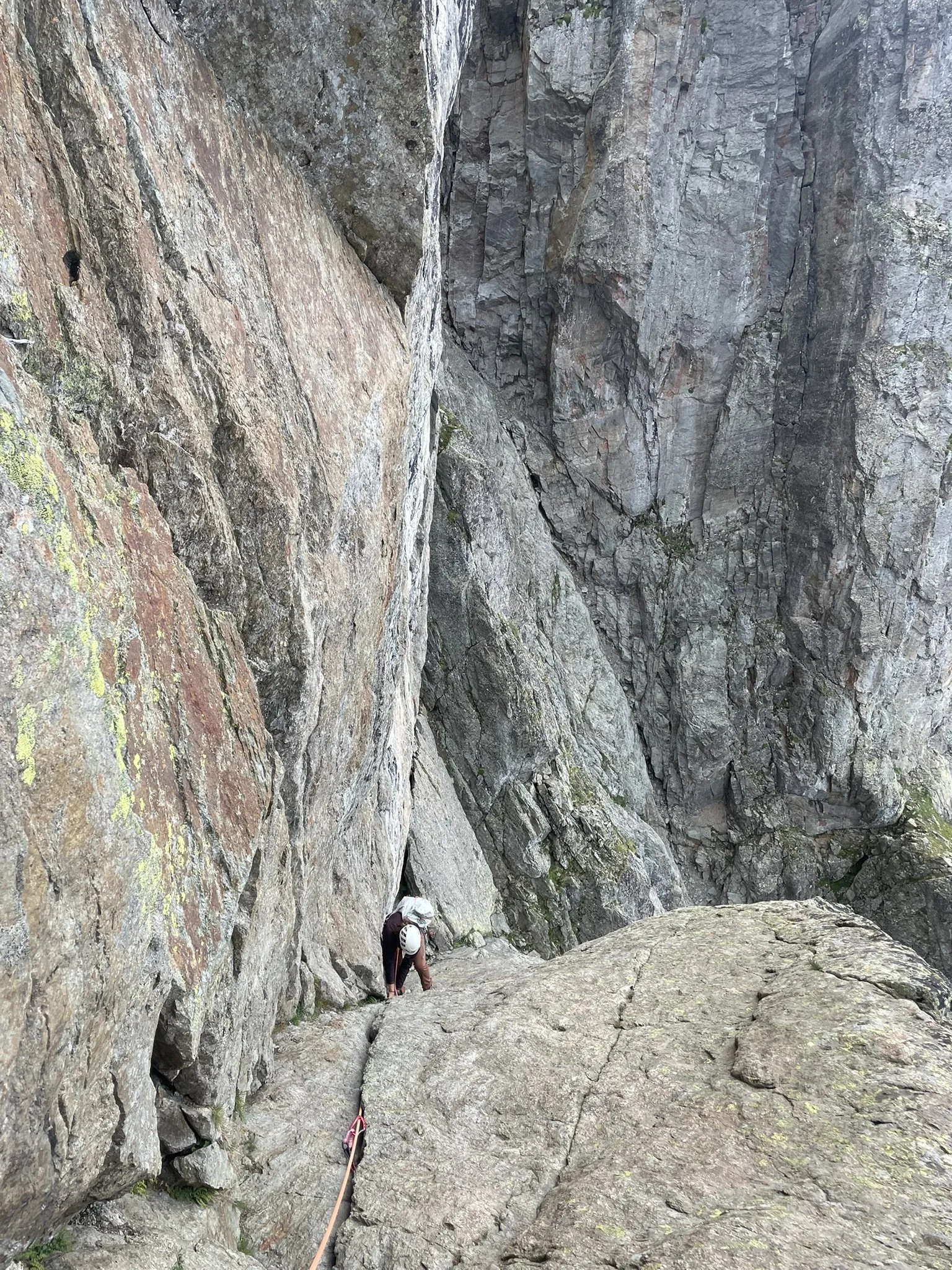 Climbing in the Aiguilles Rouges