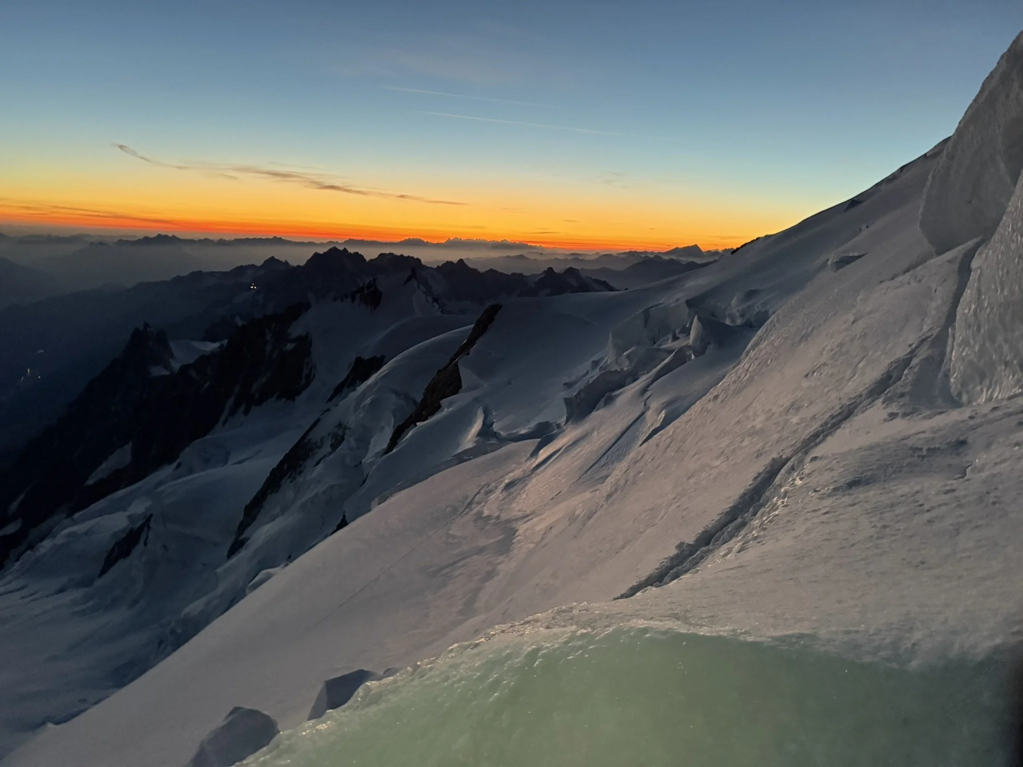 Mont Blanc in the morning