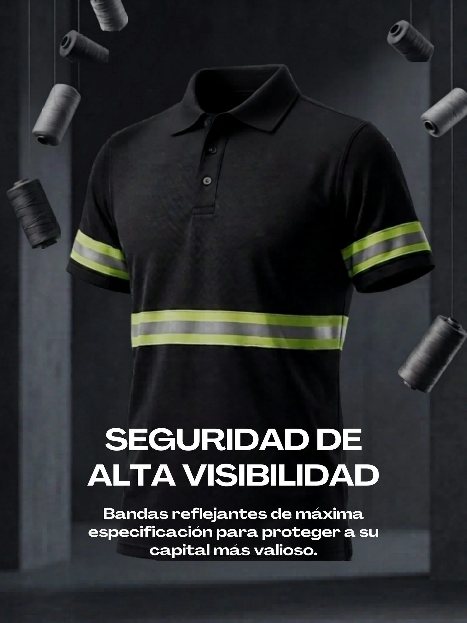 La visibilidad no es un detalle. Es parte de la seguridad, la presentaci&oacute;n y el cumplimiento dentro de su operaci&oacute;n. En Uniformes Galiher&rsquo;s fabricamos prendas con bandas reflejantes de alta especificaci&oacute;n, dise&ntilde;adas 