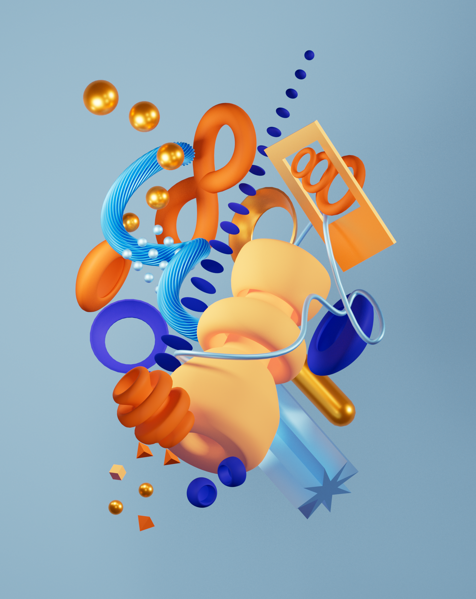 Abstract 3D Exploration