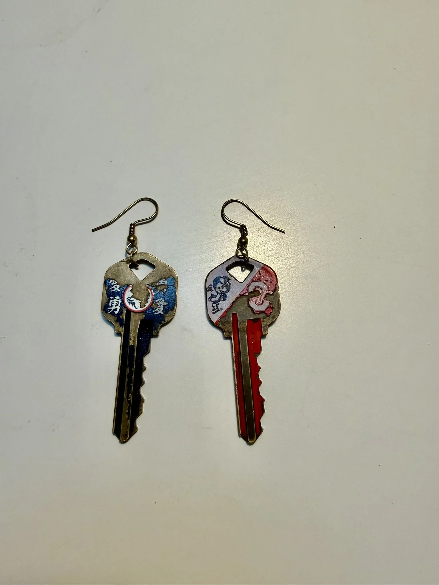 KEY EARRINGS
