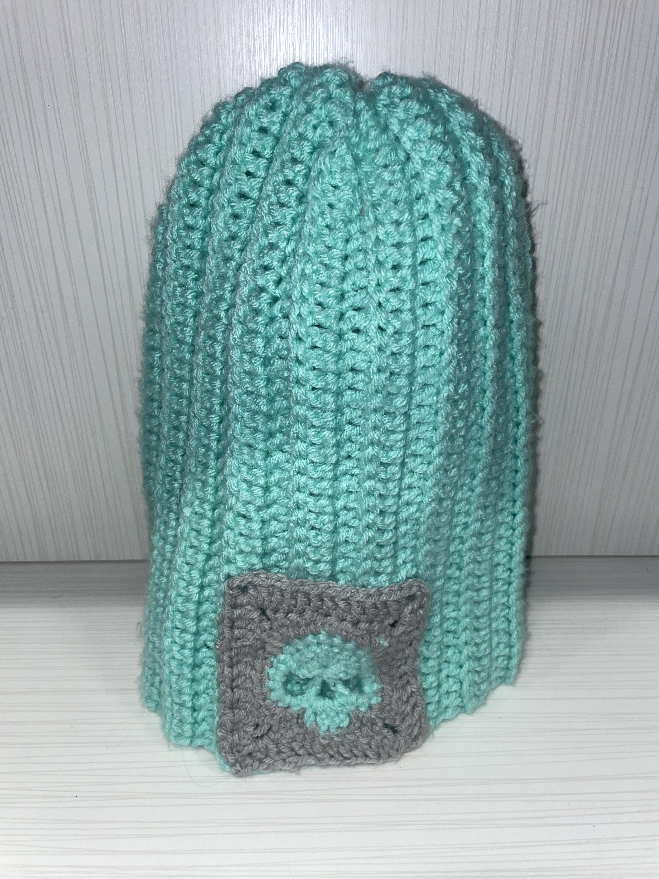 CROCHET SKULL BEANIE