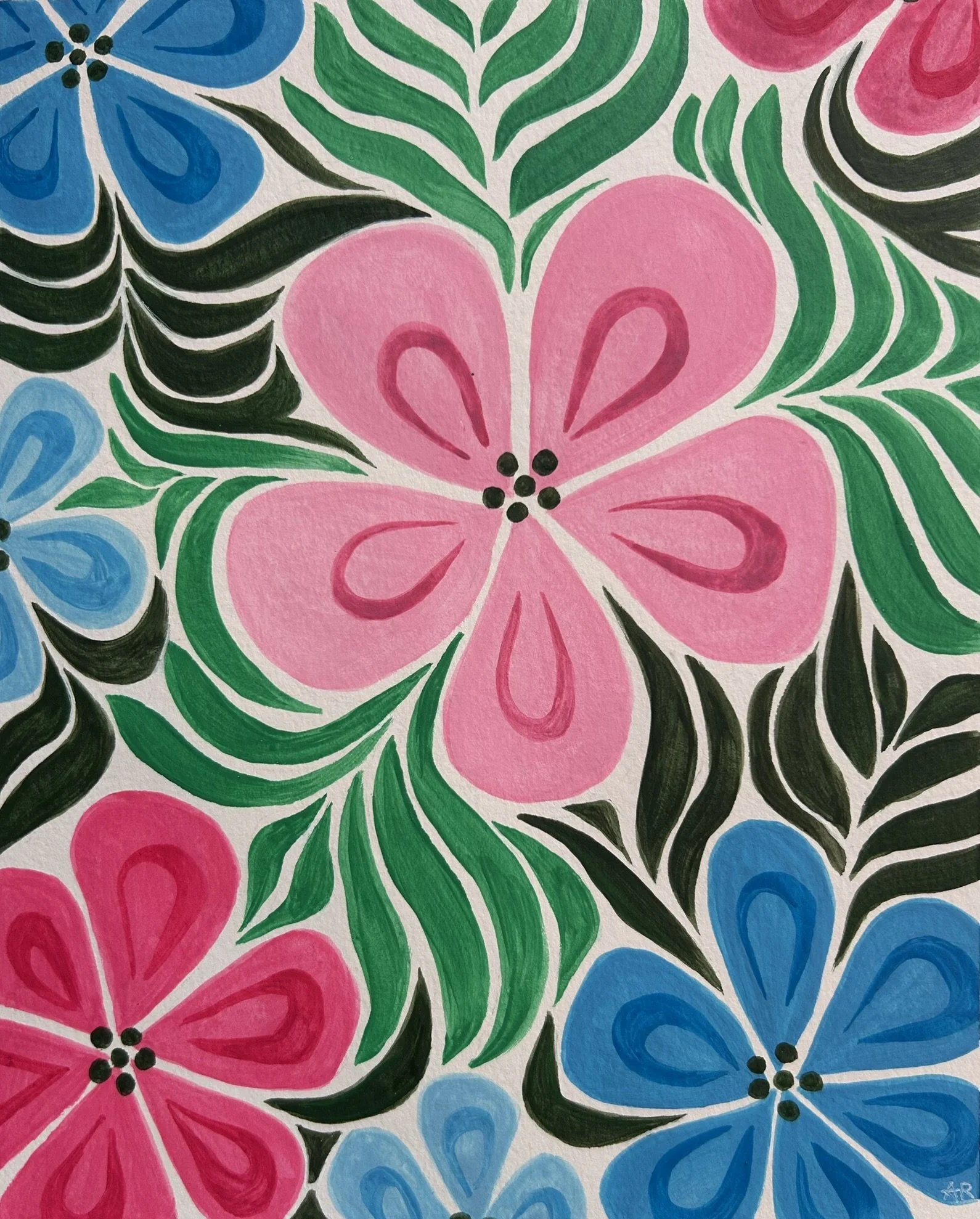 BOTANICAL SET PRINT 1