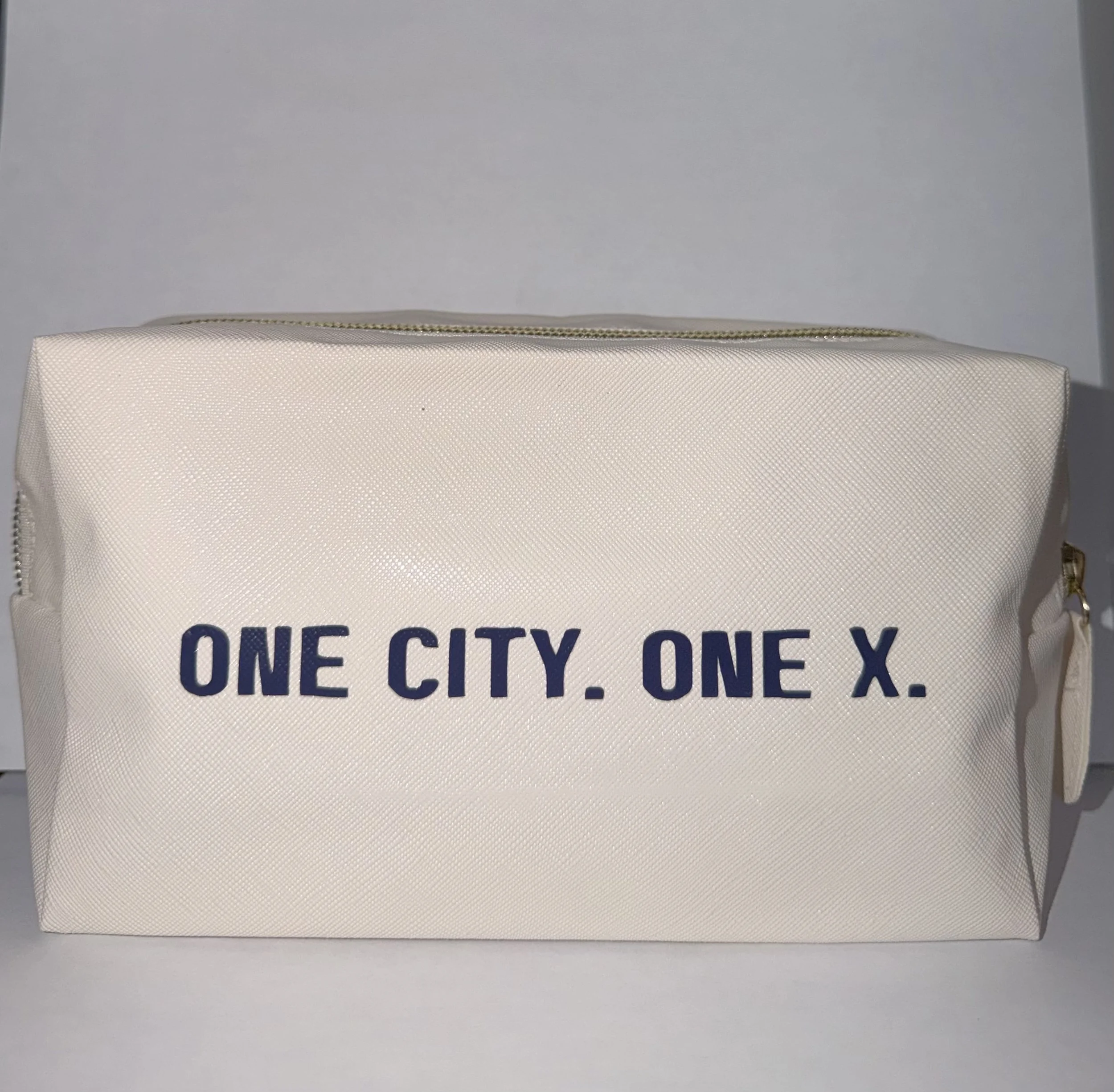 SHINY RECTANGLE POUCH - ONE CITY