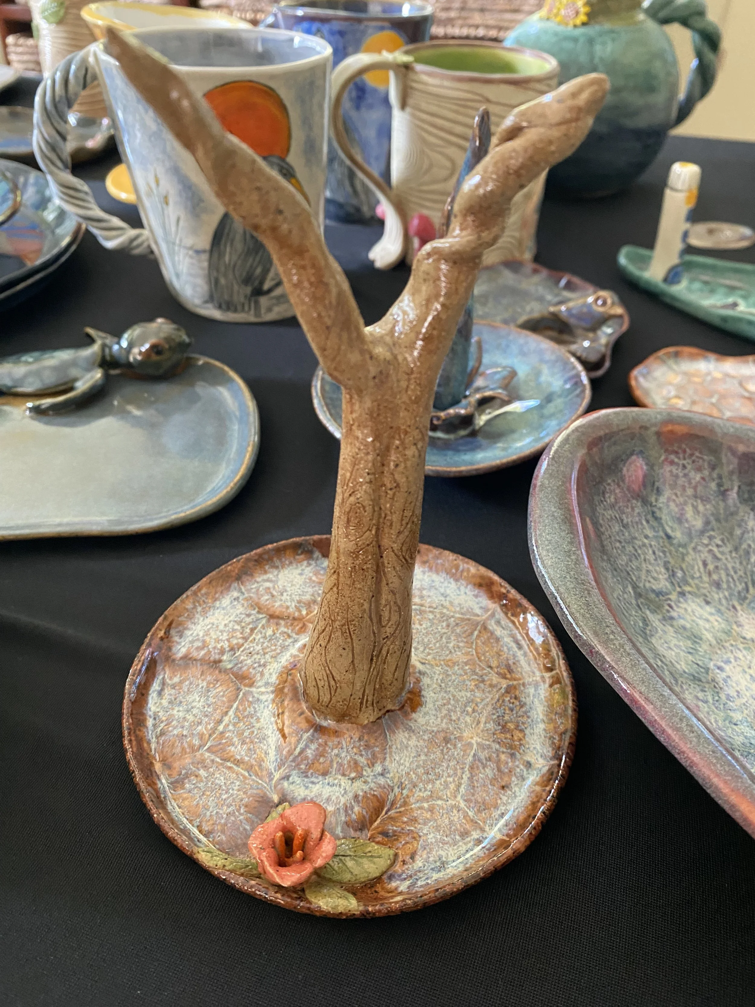 Sold out-Tree of life ring holder trinket tray