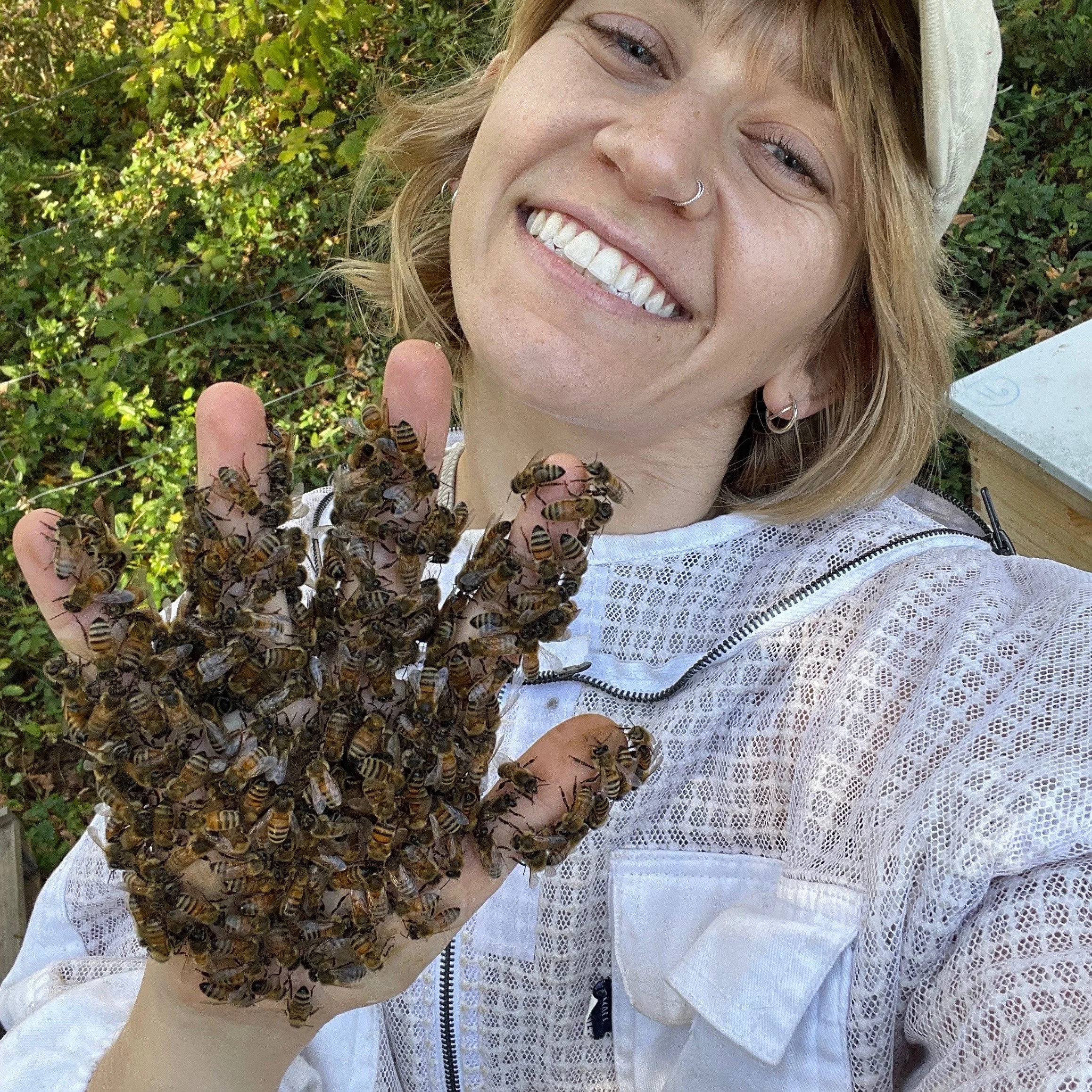 My My wonderful client, Carmen, is an experienced beekeeper and educator serving Western North Carolina. Whether you're just getting started or looking to expand your knowledge, she offers personalized coaching, consultations, and ongoing support to 