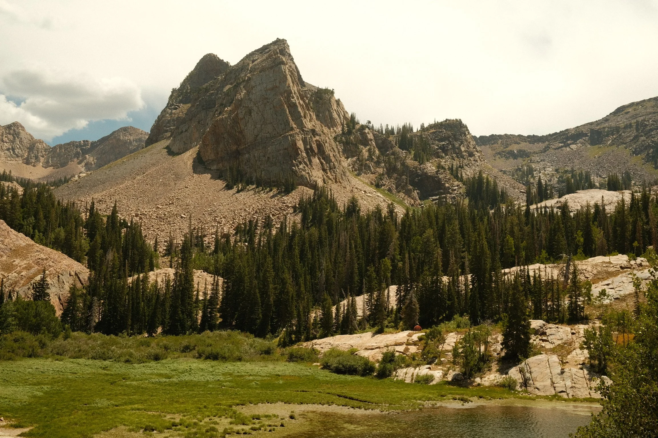 Scenic mountain landscape along Utah's Wasatch Front, highlighting the outdoor lifestyle that draws many homebuyers to Salt Lake City and the East Bench.