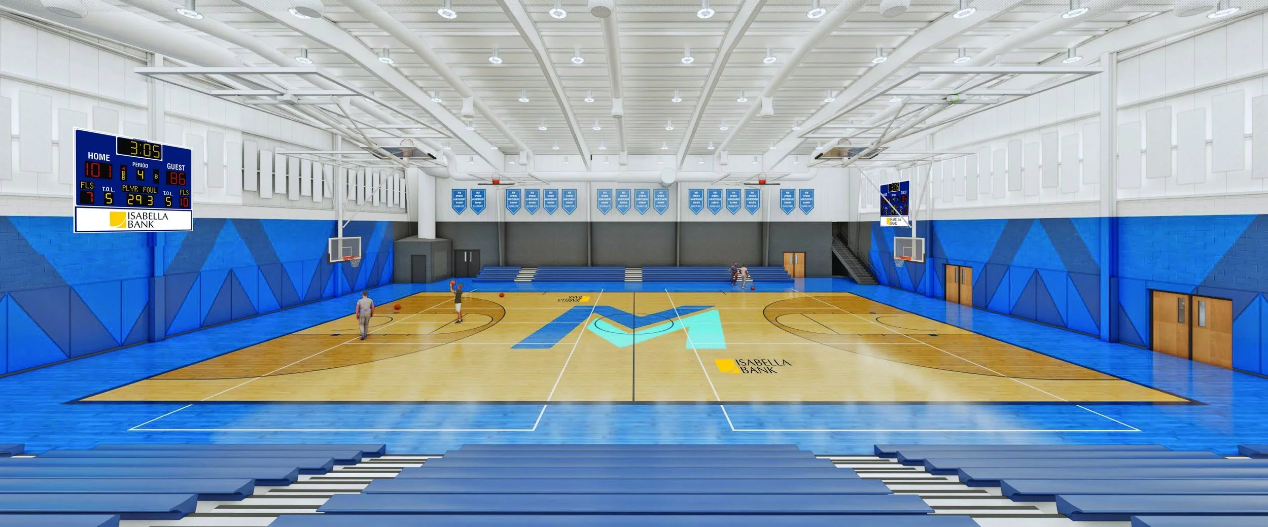 Mid Michigan College Announces $500,000 Naming Gift from Isabella Bank for Isabella Bank Arena