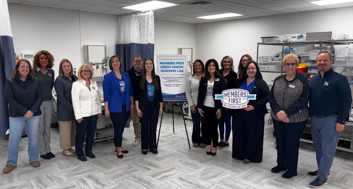 Members First Credit Union Invests $75,000 in Mid Michigan College Nursing Lab