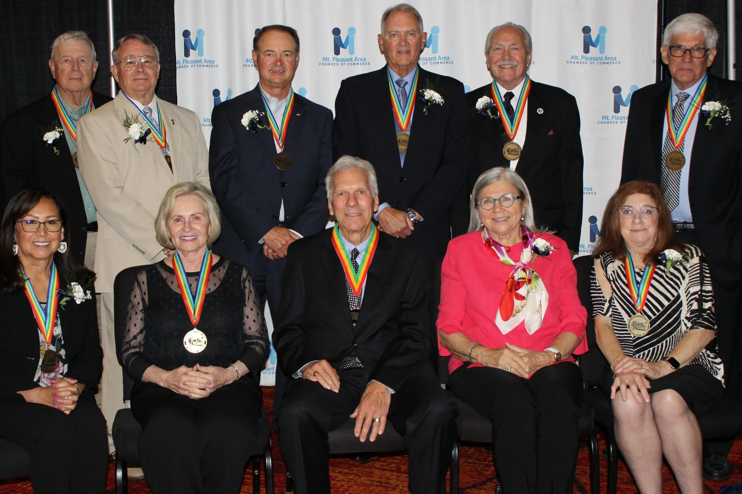 Citizens of the Year at the 64th Annual Awards Banquet