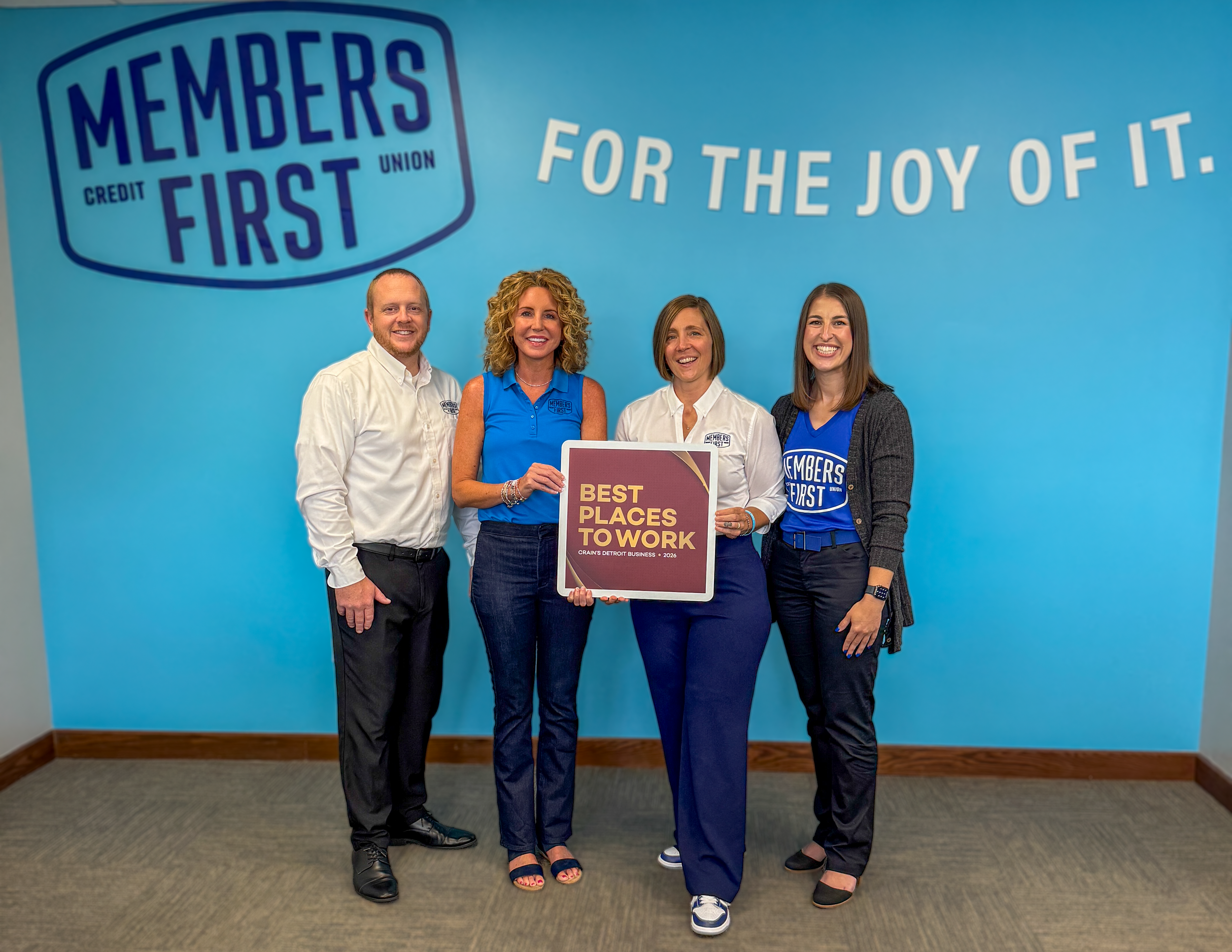 Members First Credit Union Named One of Michigan’s Best Places to Work