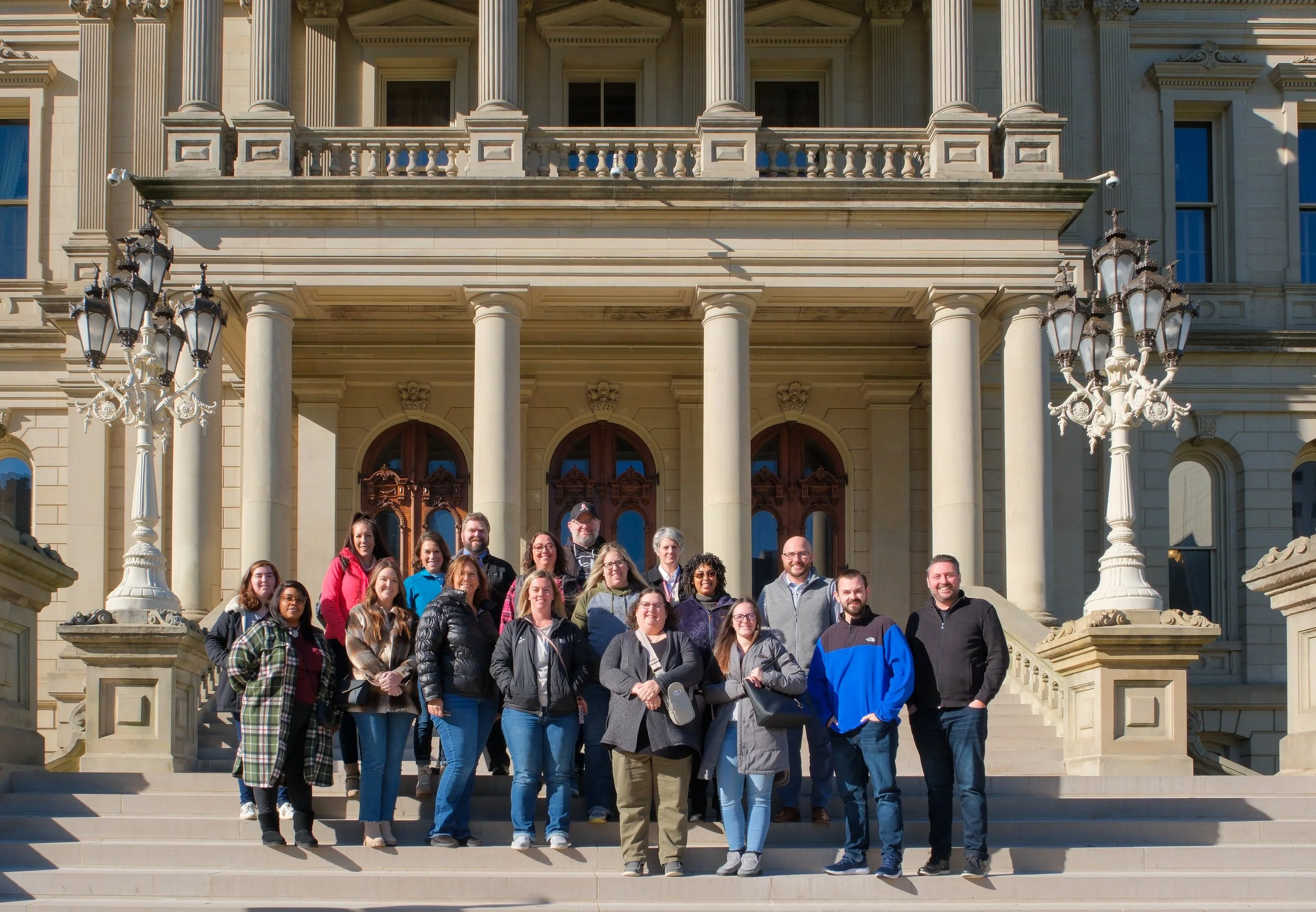 Mt. Pleasant Area Chamber of Commerce Rollie Dennison Leadership Institute (RDLI) participants.
