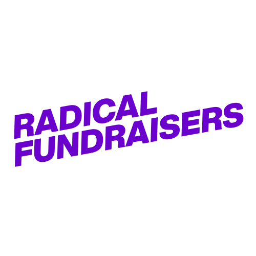 Radical Fundraisers Primary Logo in Purple