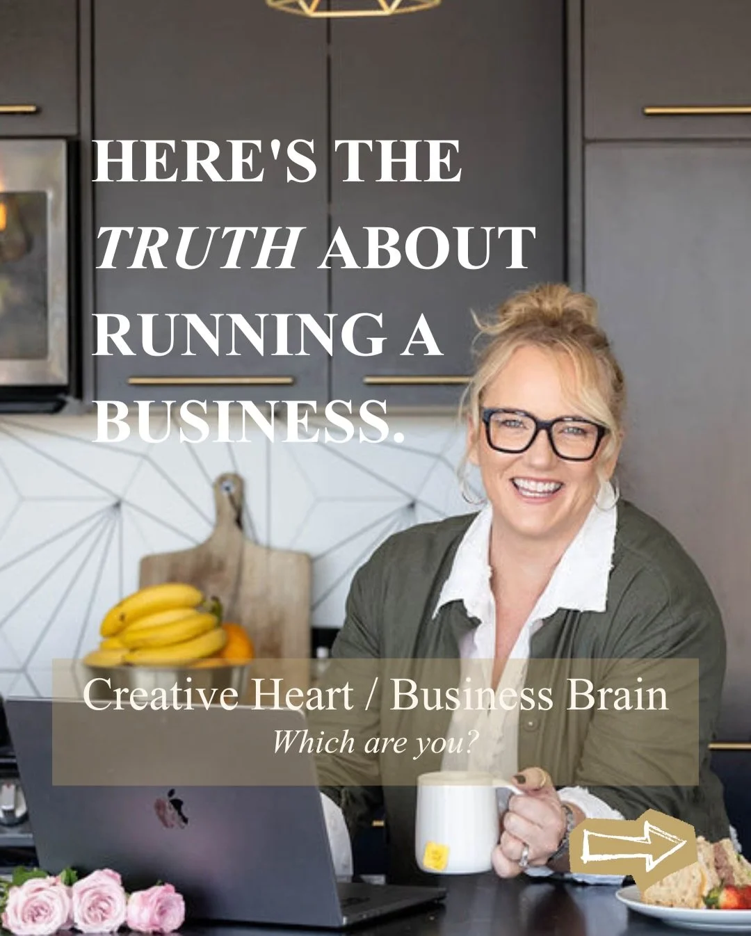 Here's something I've learned from talking to hundreds of small business owners.
You're usually really strong in one half of running a business. And the other half? It's not that you don't care. It's not that you're lazy. You know you should be doing