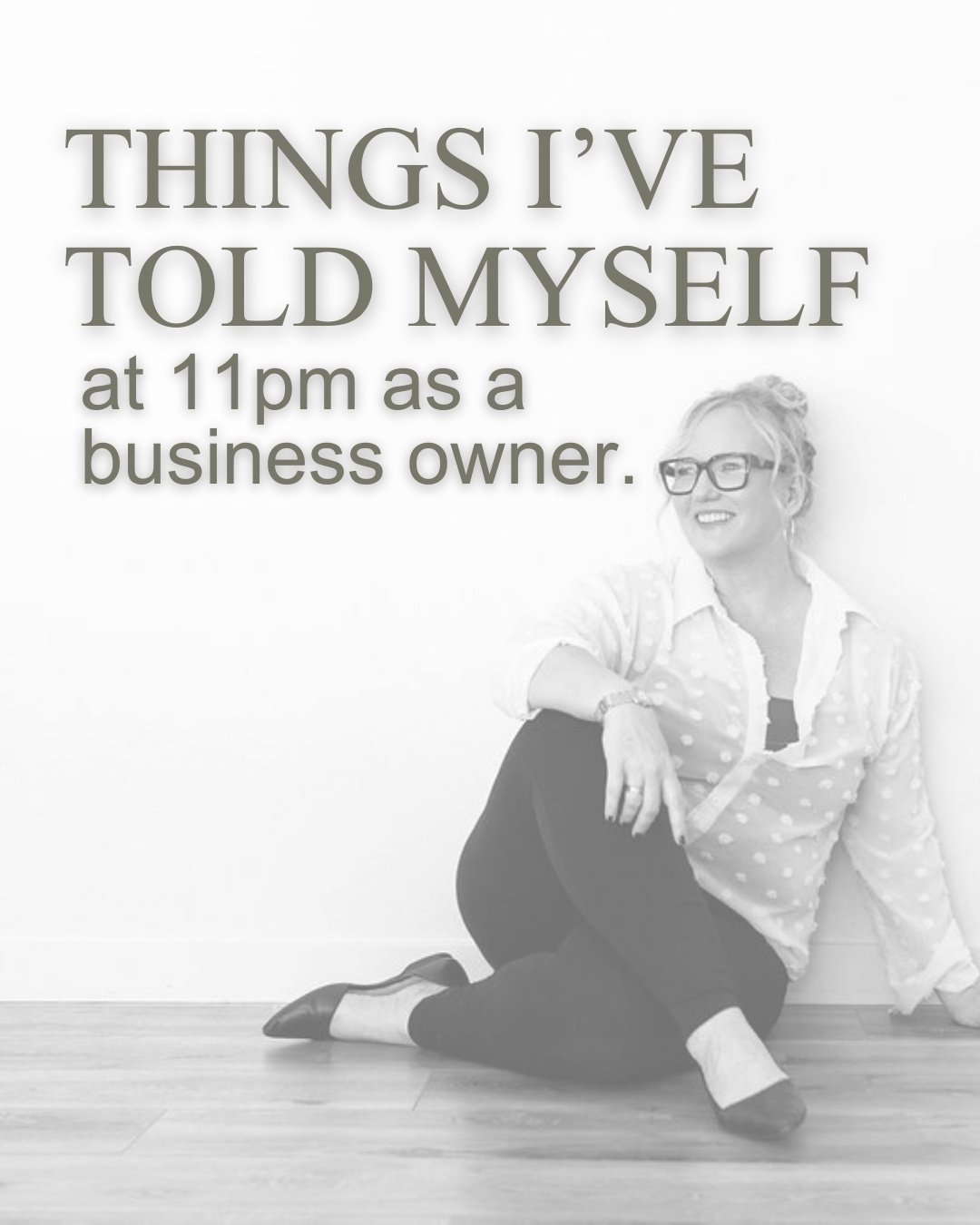 The solopreneurs who have lied to themselves at 11pm get it.

&ldquo;I&rsquo;ll just do one more thing.&rdquo;
&ldquo;I don&rsquo;t need help, I just need better systems.&rdquo;
&ldquo;I&rsquo;ll figure out social media tomorrow.&rdquo;
&ldquo;This i