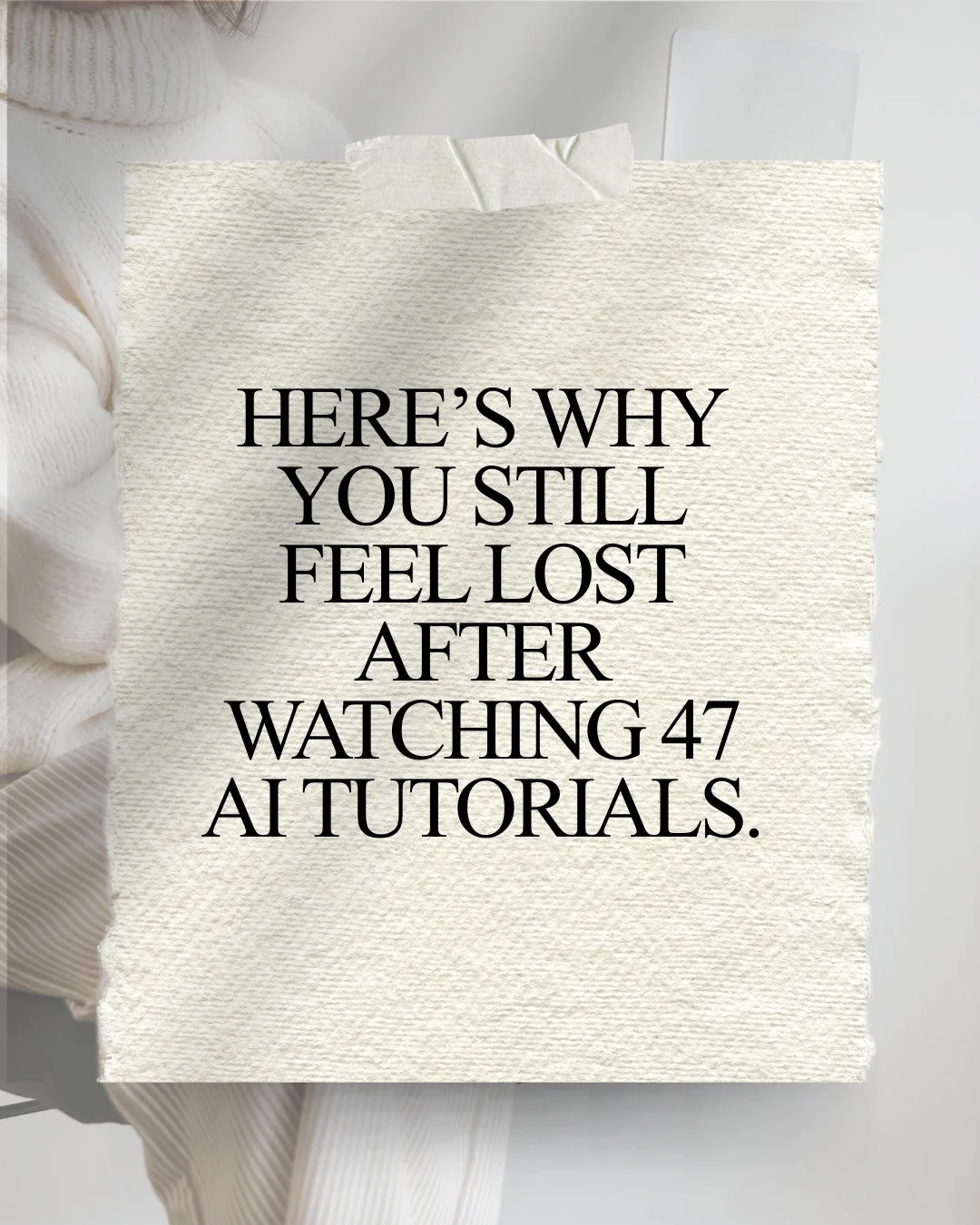 Running three businesses taught me something I wish I&rsquo;d learned a decade ago.

You can&rsquo;t do it all. And trying to will cost you more than it gives you.

The women I work with aren&rsquo;t lazy. They&rsquo;re not behind. They&rsquo;re just