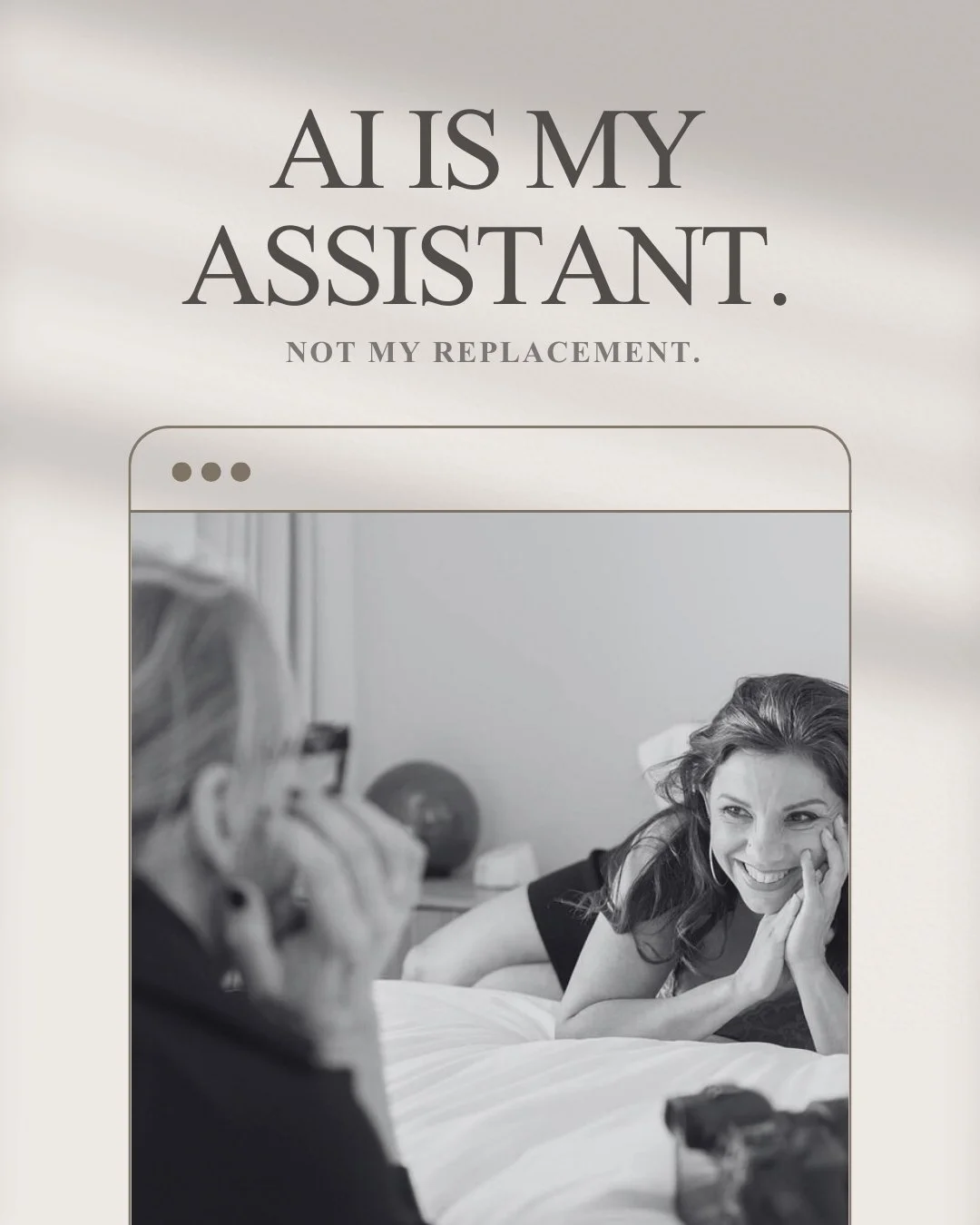 Imagine someday&hellip;You&rsquo;re grandkids holding an image of you in their hands.  Only it&rsquo;s NOT YOU.  It&rsquo;s a computer generated likeness of you.  Imagine your clients getting to know and trust you&hellip;based on a computer generated