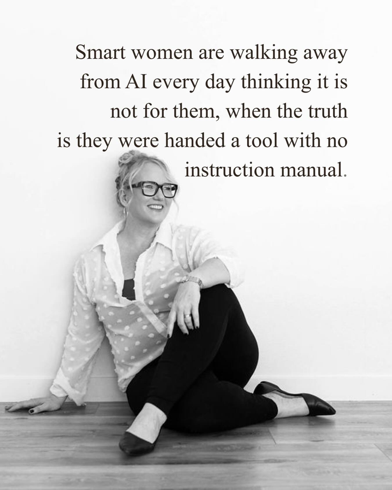 That quiet moment when you tried AI, read what it gave you, and felt a little embarrassed
because it sounded nothing like you.
&nbsp;
You closed the tab. Told yourself you would come back to it later. Then went right back to
doing everything the long