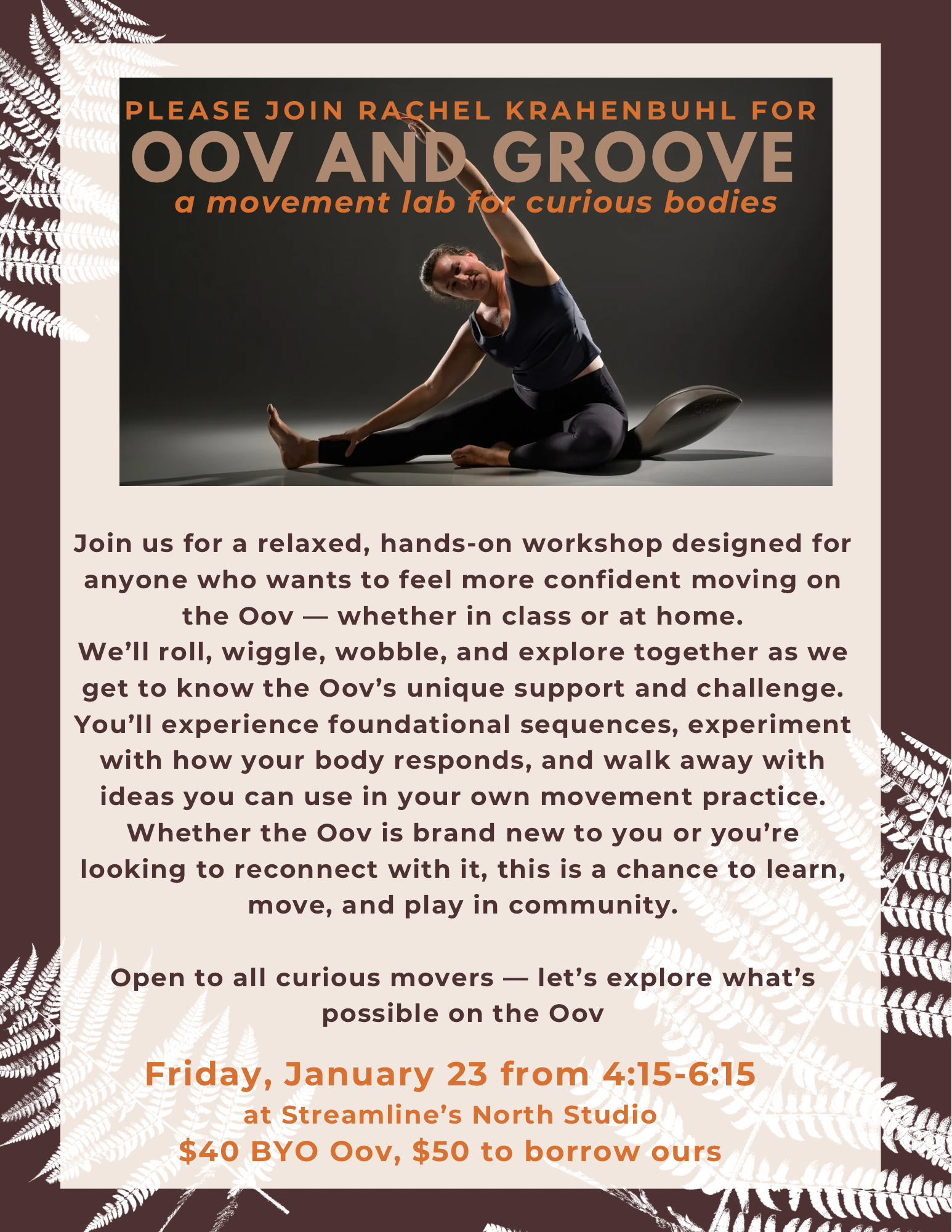 Oov & Groove with Rachel Krahenbuhl